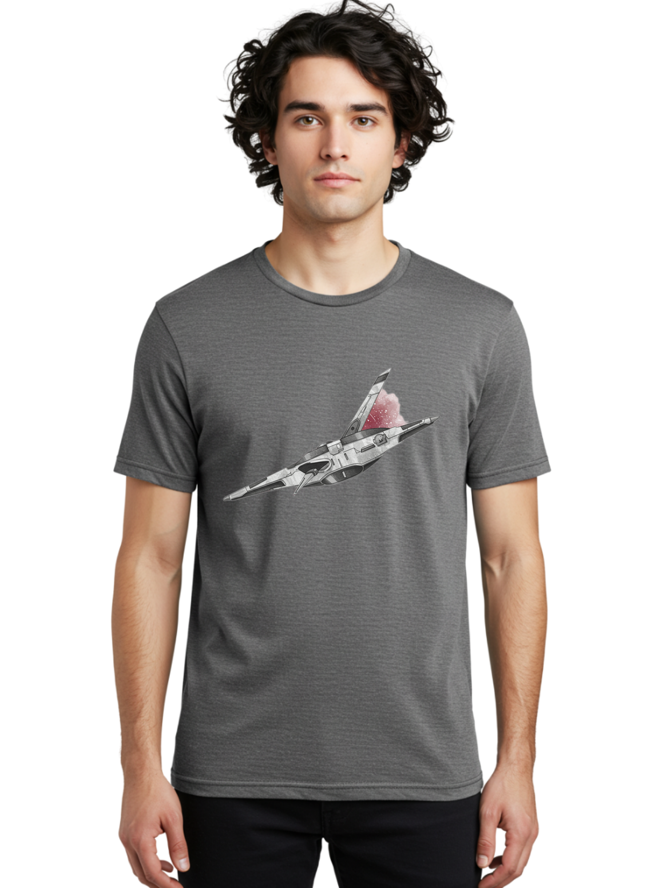 Silver-Spaceship Men'S Graphic Tee, 100% Cotton, Comfortable Casual Summer Wear, Machine Washable, Vintage Camera, Old Camera, Antique Camera, Black Camera, Classic Photography, Photography Equipment, Nostalgic Device, Film Camera, Camera Art Bal313