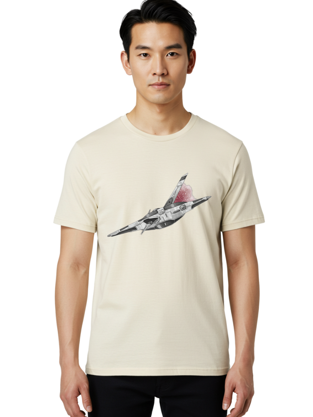 Silver-Spaceship Men'S Graphic Tee, 100% Cotton, Comfortable Casual Summer Wear, Machine Washable, Vintage Camera, Old Camera, Antique Camera, Black Camera, Classic Photography, Photography Equipment, Nostalgic Device, Film Camera, Camera Art Bal313