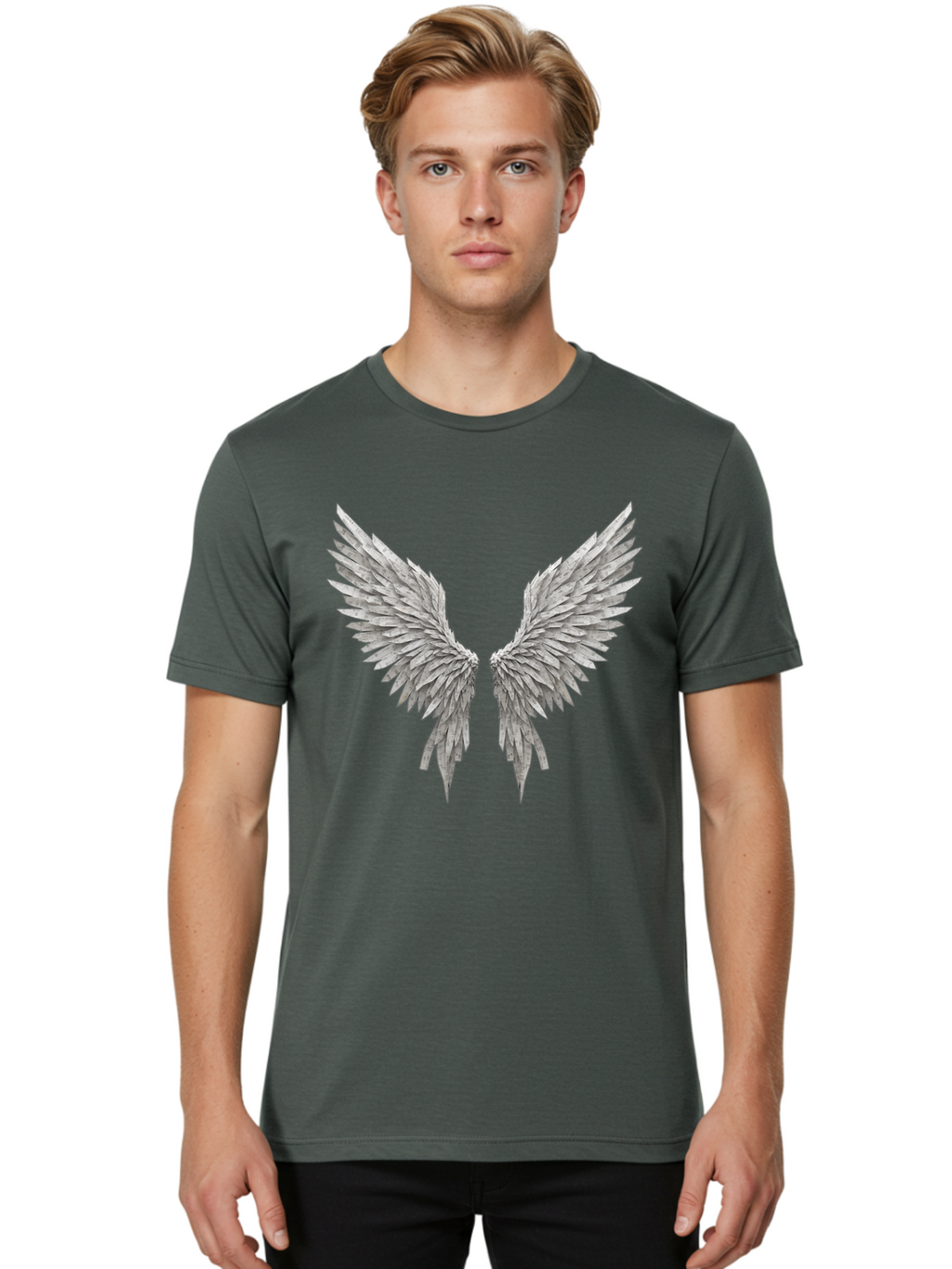 Silver-Wings Men'S Graphic Tee, 100% Cotton, Comfortable Casual Summer Wear, Machine Washable, Vintage Camera, Old Camera, Antique Camera, Black Camera, Classic Photography, Photography Equipment, Nostalgic Device, Film Camera, Camera Art Bal314
