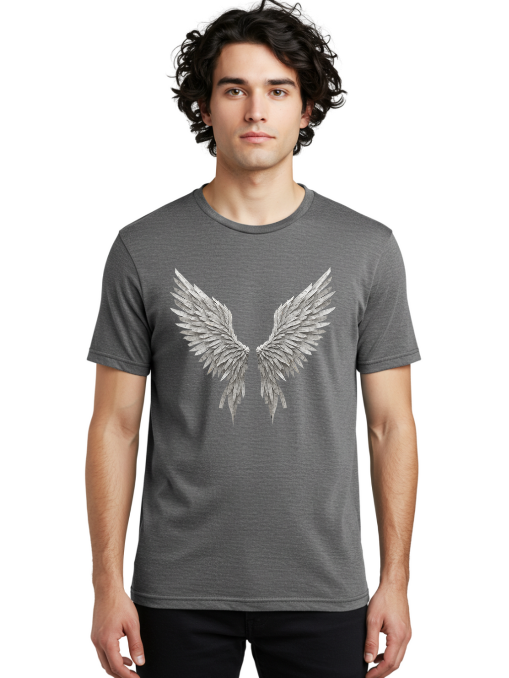 Silver-Wings Men'S Graphic Tee, 100% Cotton, Comfortable Casual Summer Wear, Machine Washable, Vintage Camera, Old Camera, Antique Camera, Black Camera, Classic Photography, Photography Equipment, Nostalgic Device, Film Camera, Camera Art Bal314