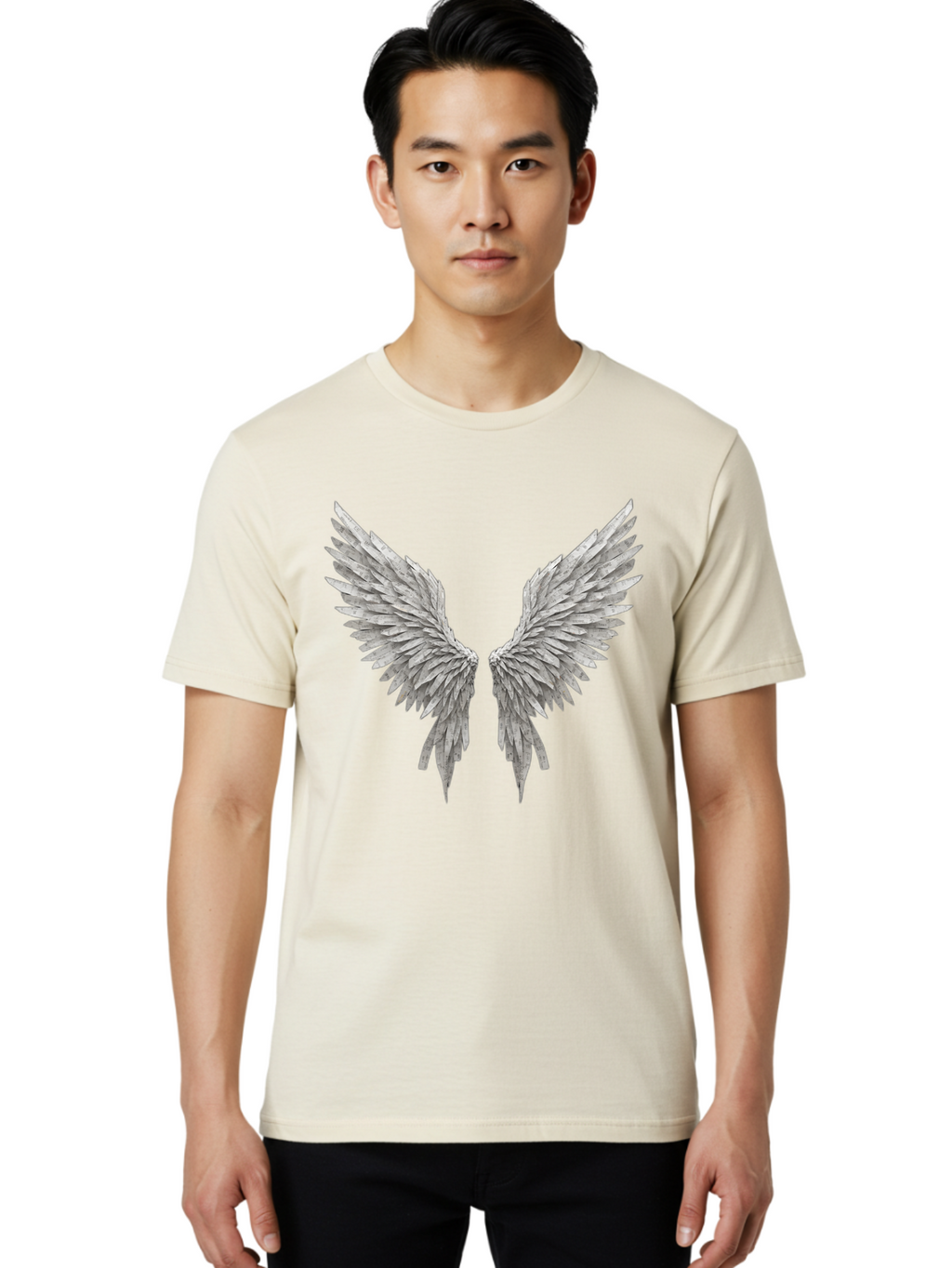 Silver-Wings Men'S Graphic Tee, 100% Cotton, Comfortable Casual Summer Wear, Machine Washable, Vintage Camera, Old Camera, Antique Camera, Black Camera, Classic Photography, Photography Equipment, Nostalgic Device, Film Camera, Camera Art Bal314