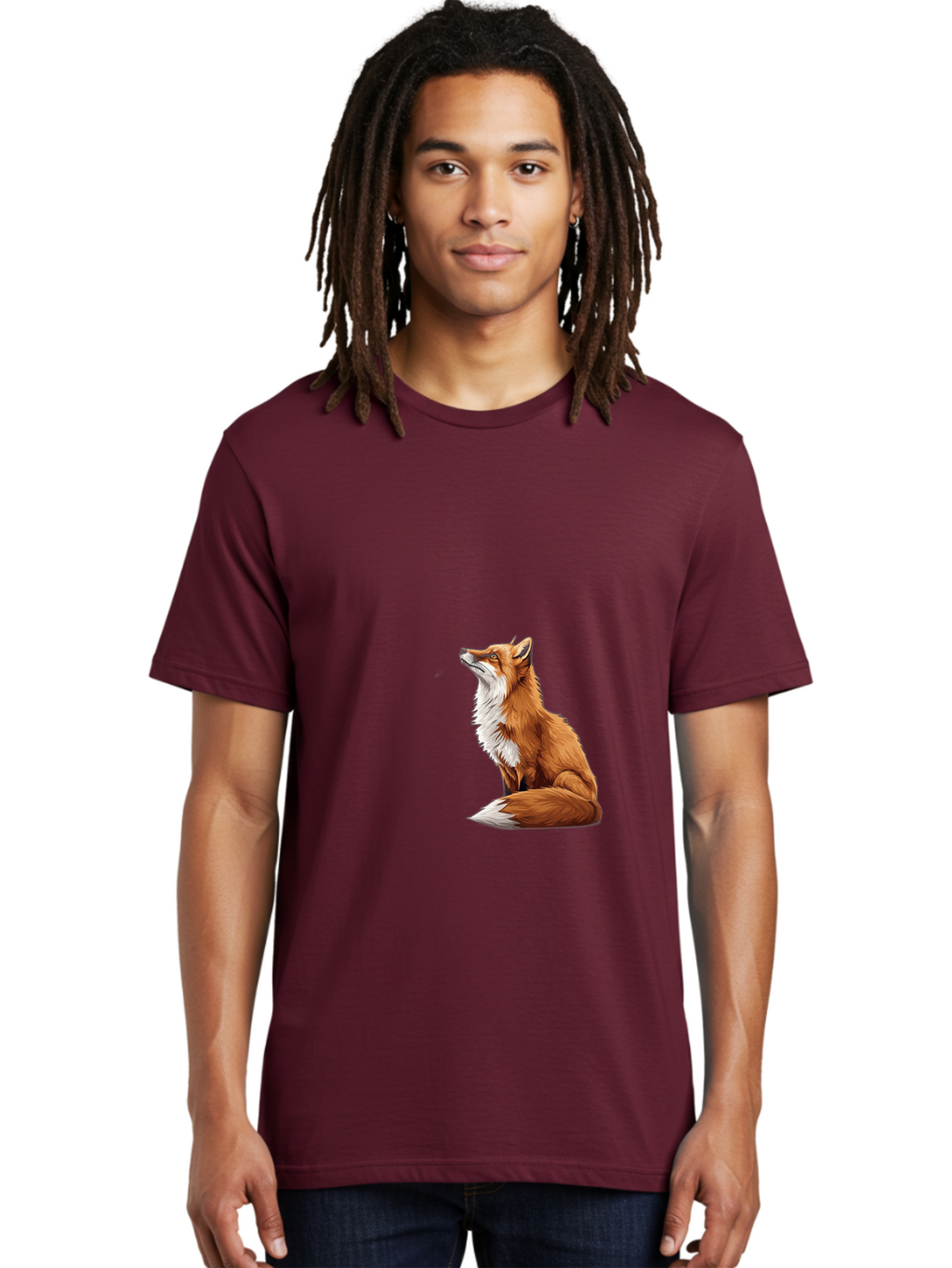 Sitting-Fox Men'S Graphic Tee, 100% Cotton, Comfortable Casual Summer Wear, Machine Washable, Vintage Camera, Old Camera, Antique Camera, Black Camera, Classic Photography, Photography Equipment, Nostalgic Device, Film Camera, Camera Art Bal315