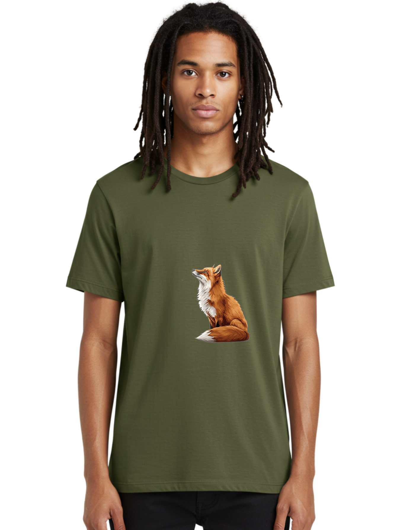 Sitting-Fox Men'S Graphic Tee, 100% Cotton, Comfortable Casual Summer Wear, Machine Washable, Vintage Camera, Old Camera, Antique Camera, Black Camera, Classic Photography, Photography Equipment, Nostalgic Device, Film Camera, Camera Art Bal315