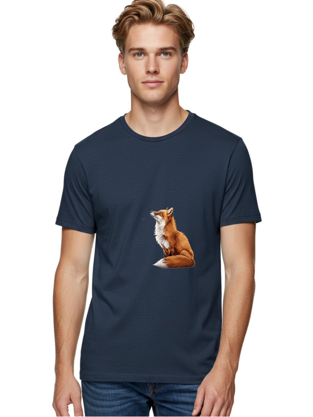 Sitting-Fox Men'S Graphic Tee, 100% Cotton, Comfortable Casual Summer Wear, Machine Washable, Vintage Camera, Old Camera, Antique Camera, Black Camera, Classic Photography, Photography Equipment, Nostalgic Device, Film Camera, Camera Art Bal315