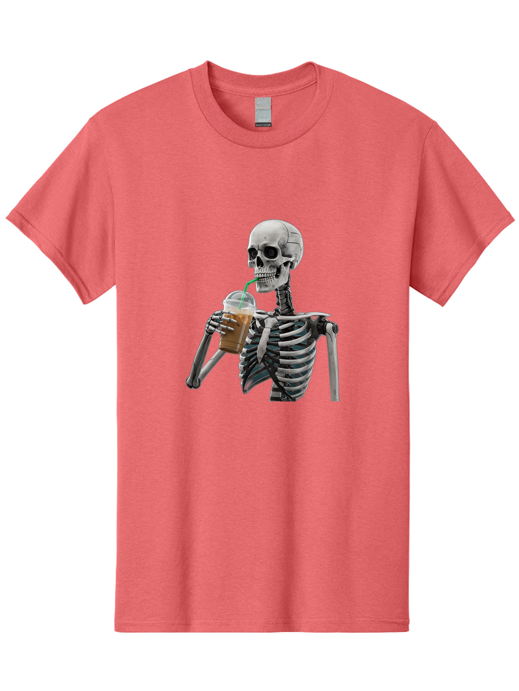Skeleton-Drinking Men'S Graphic Tee, 100% Cotton, Comfortable Casual Summer Wear, Machine Washable, Vintage Camera, Old Camera, Antique Camera, Black Camera, Classic Photography, Photography Equipment, Nostalgic Device, Film Camera, Camera Art Bal317
