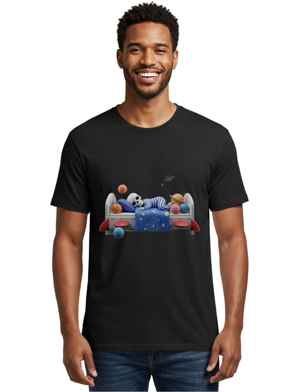 Skeleton-In-Bed Men'S Graphic Tee, 100% Cotton, Comfortable Casual Summer Wear, Machine Washable, Vintage Camera, Old Camera, Antique Camera, Black Camera, Classic Photography, Photography Equipment, Nostalgic Device, Film Camera, Camera Art Bal320