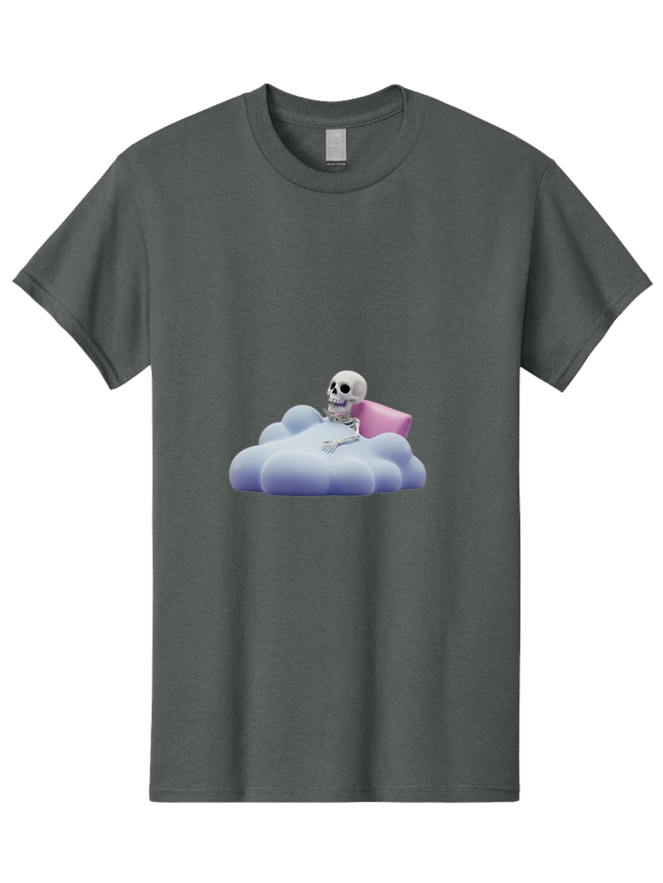 Skeleton-On-Cloud Men'S Graphic Tee, 100% Cotton, Comfortable Casual Summer Wear, Machine Washable, Vintage Camera, Old Camera, Antique Camera, Black Camera, Classic Photography, Photography Equipment, Nostalgic Device, Film Camera, Camera Art Bal321