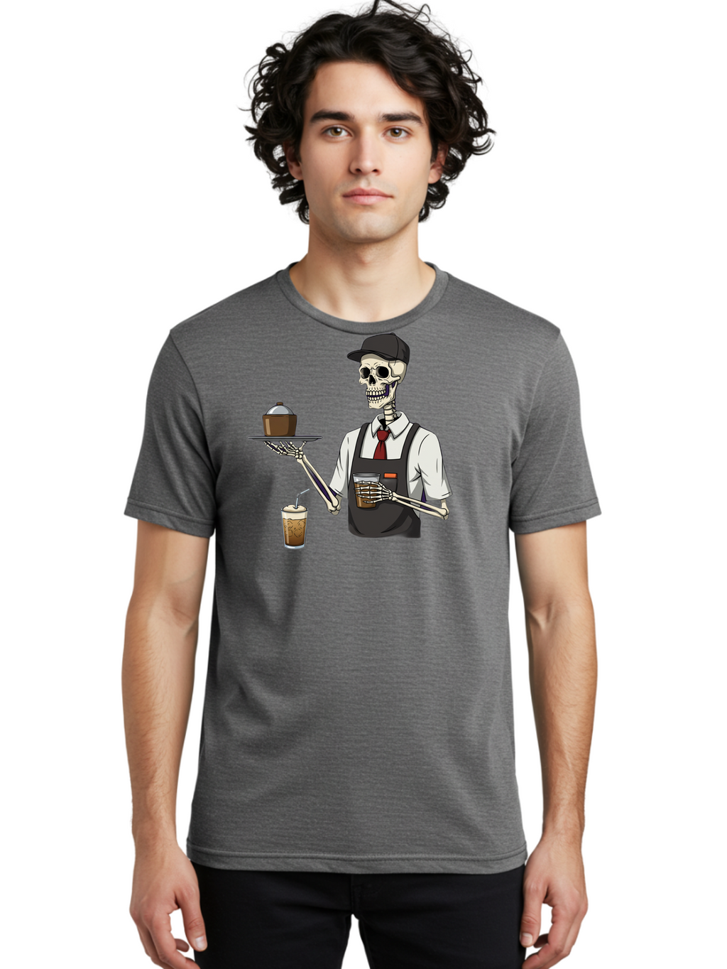 Skeleton-Server Men'S Graphic Tee, 100% Cotton, Comfortable Casual Summer Wear, Machine Washable, Vintage Camera, Old Camera, Antique Camera, Black Camera, Classic Photography, Photography Equipment, Nostalgic Device, Film Camera, Camera Art Bal322