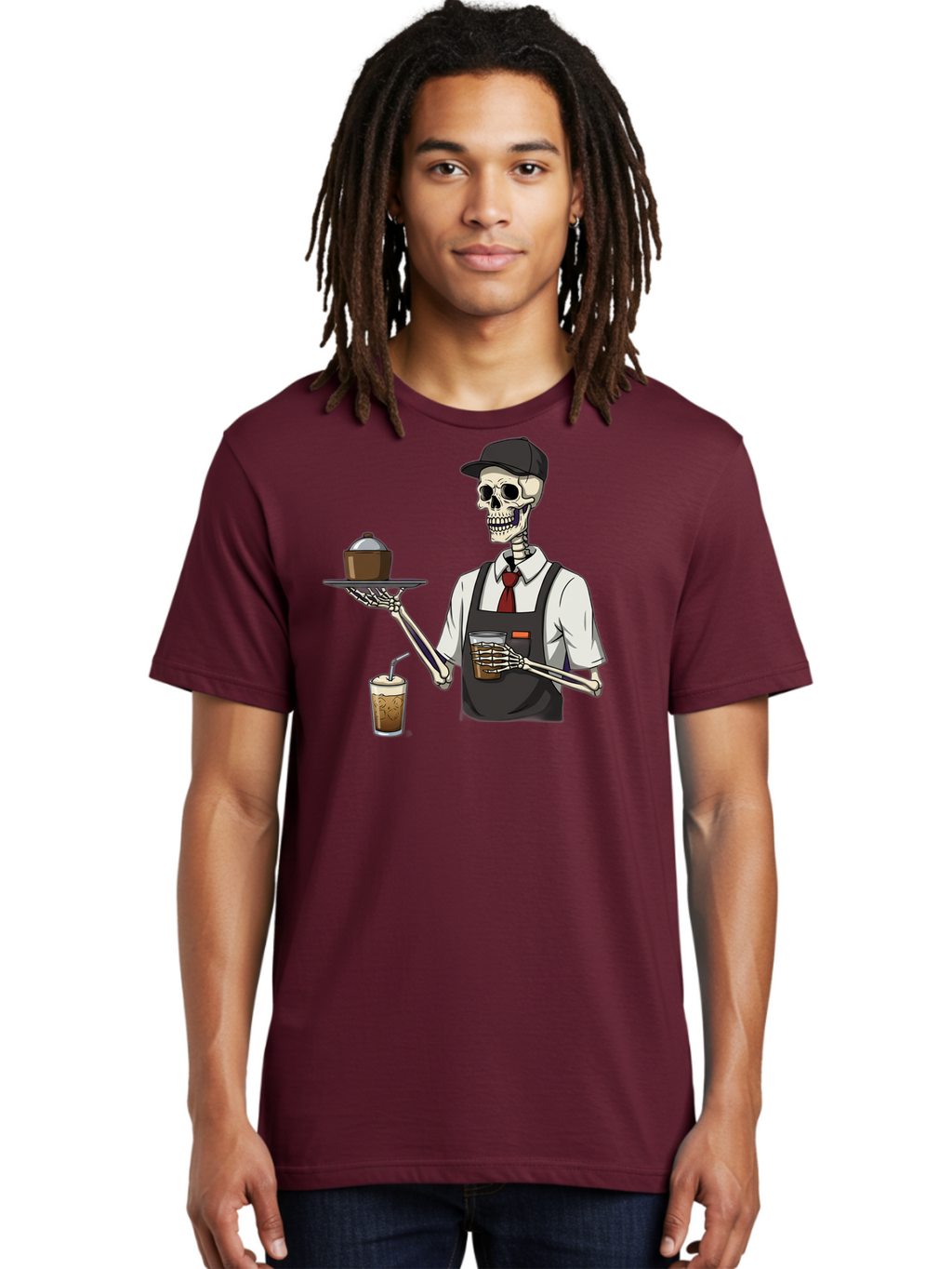 Skeleton-Server Men'S Graphic Tee, 100% Cotton, Comfortable Casual Summer Wear, Machine Washable, Vintage Camera, Old Camera, Antique Camera, Black Camera, Classic Photography, Photography Equipment, Nostalgic Device, Film Camera, Camera Art Bal322