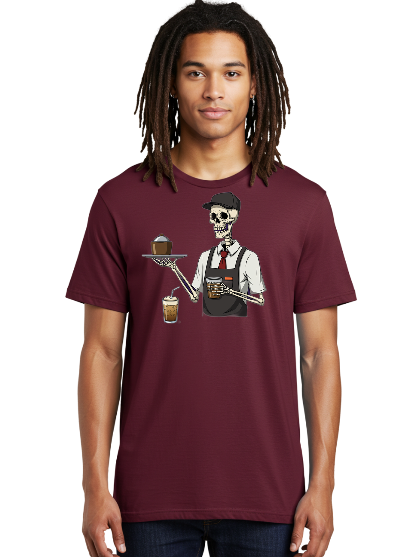 Skeleton-Server Men'S Graphic Tee, 100% Cotton, Comfortable Casual Summer Wear, Machine Washable, Vintage Camera, Old Camera, Antique Camera, Black Camera, Classic Photography, Photography Equipment, Nostalgic Device, Film Camera, Camera Art Bal322