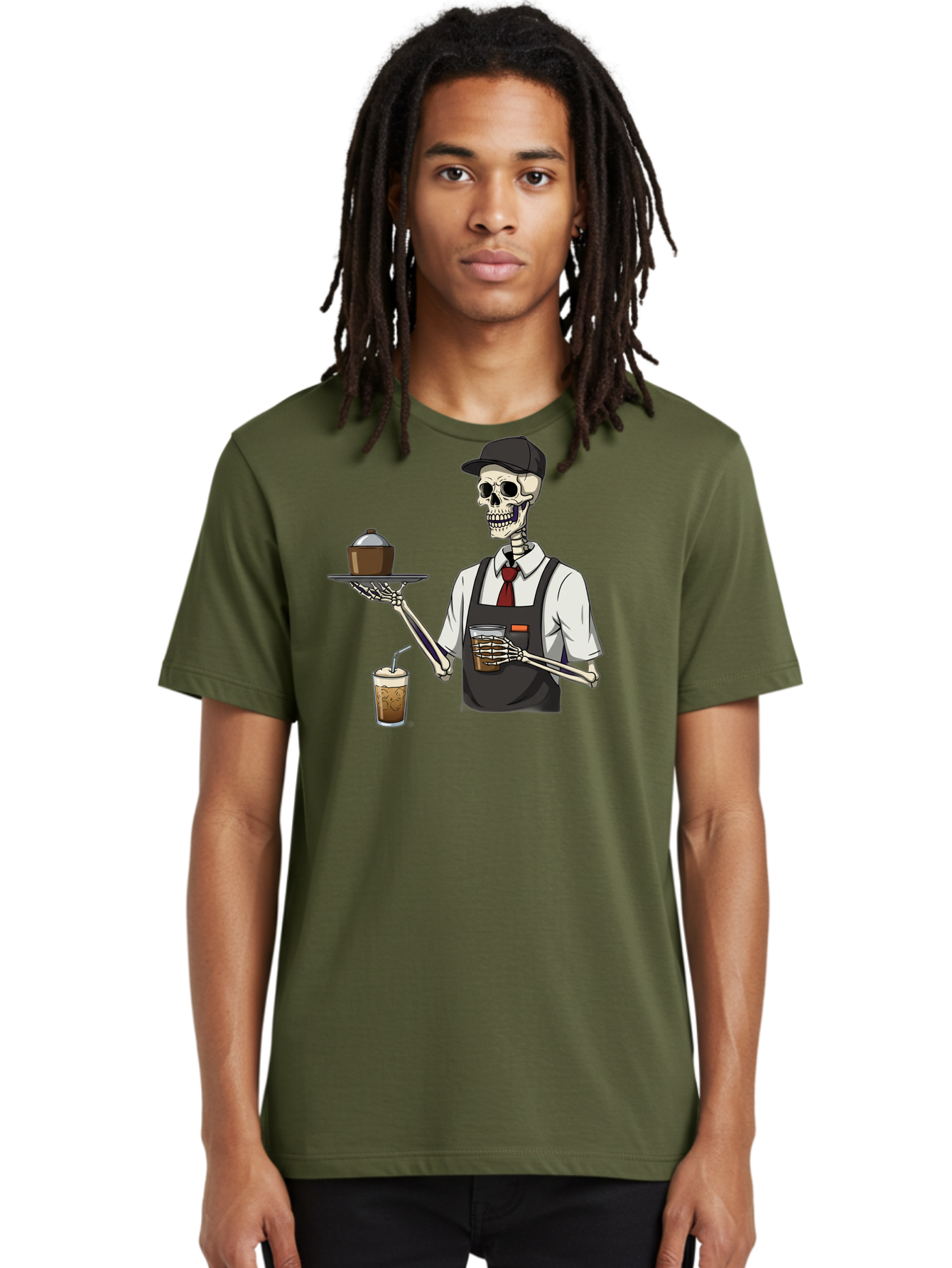 Skeleton-Server Men'S Graphic Tee, 100% Cotton, Comfortable Casual Summer Wear, Machine Washable, Vintage Camera, Old Camera, Antique Camera, Black Camera, Classic Photography, Photography Equipment, Nostalgic Device, Film Camera, Camera Art Bal322