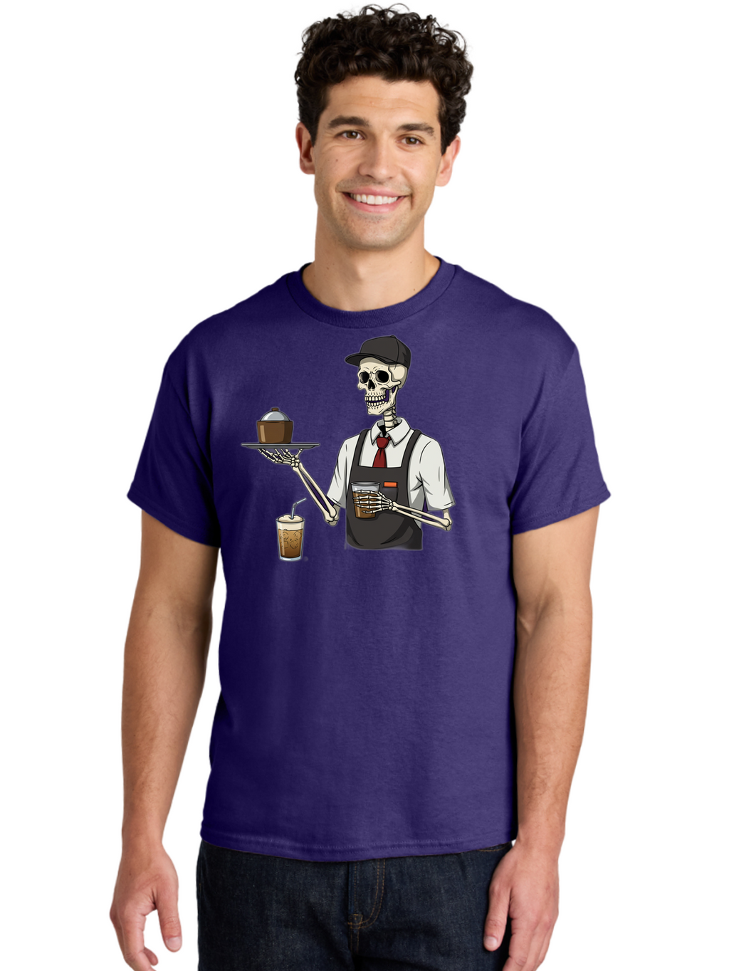 Skeleton-Server Men'S Graphic Tee, 100% Cotton, Comfortable Casual Summer Wear, Machine Washable, Vintage Camera, Old Camera, Antique Camera, Black Camera, Classic Photography, Photography Equipment, Nostalgic Device, Film Camera, Camera Art Bal322