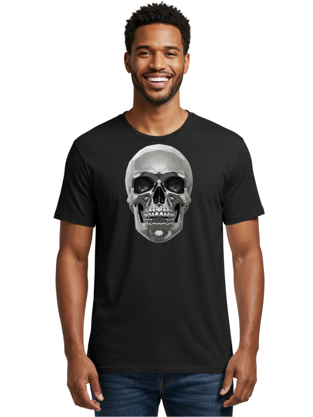 Skull Men'S Graphic Tee, 100% Cotton, Comfortable Casual Summer Wear, Machine Washable, Vintage Camera, Old Camera, Antique Camera, Black Camera, Classic Photography, Photography Equipment, Nostalgic Device, Film Camera, Camera Art Bal328