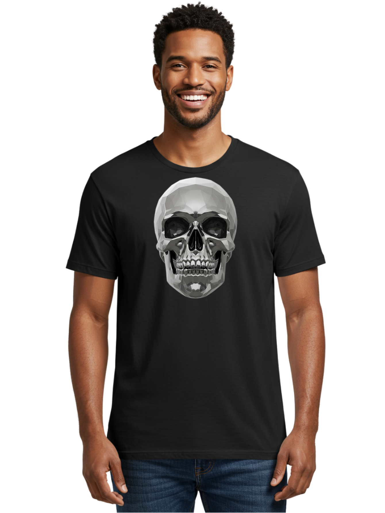 Skull Men'S Graphic Tee, 100% Cotton, Comfortable Casual Summer Wear, Machine Washable, Vintage Camera, Old Camera, Antique Camera, Black Camera, Classic Photography, Photography Equipment, Nostalgic Device, Film Camera, Camera Art Bal328