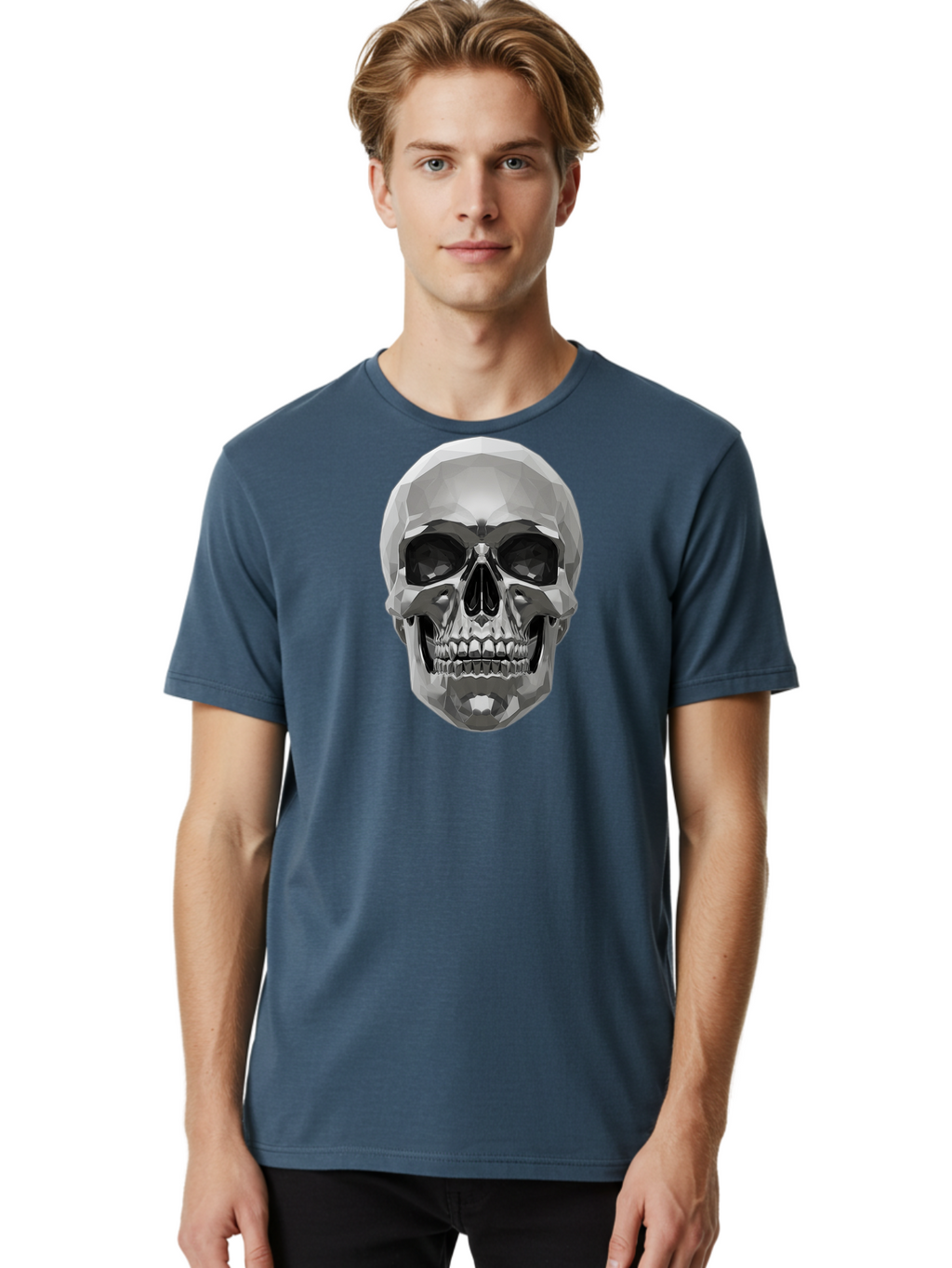 Skull Men'S Graphic Tee, 100% Cotton, Comfortable Casual Summer Wear, Machine Washable, Vintage Camera, Old Camera, Antique Camera, Black Camera, Classic Photography, Photography Equipment, Nostalgic Device, Film Camera, Camera Art Bal328