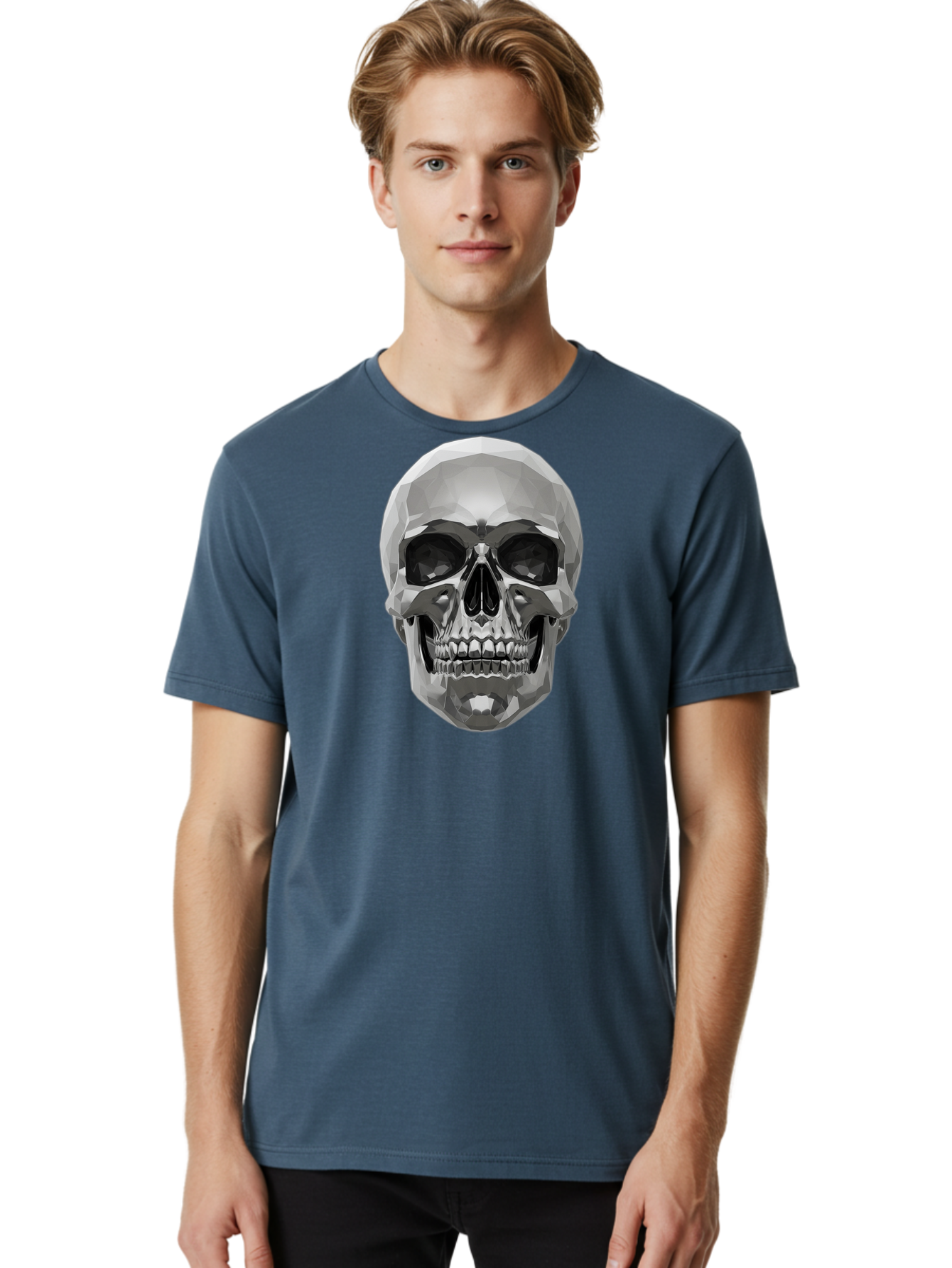 Skull Men'S Graphic Tee, 100% Cotton, Comfortable Casual Summer Wear, Machine Washable, Vintage Camera, Old Camera, Antique Camera, Black Camera, Classic Photography, Photography Equipment, Nostalgic Device, Film Camera, Camera Art Bal328
