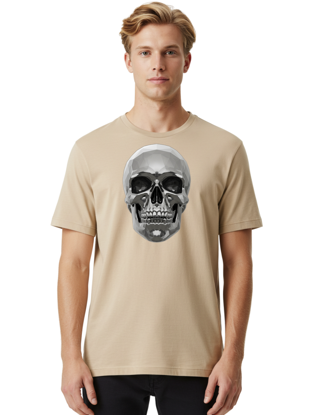 Skull Men'S Graphic Tee, 100% Cotton, Comfortable Casual Summer Wear, Machine Washable, Vintage Camera, Old Camera, Antique Camera, Black Camera, Classic Photography, Photography Equipment, Nostalgic Device, Film Camera, Camera Art Bal328