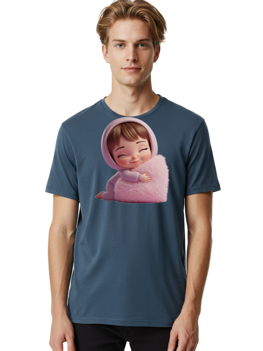 Sleeping-Baby-1 Men'S Graphic Tee, 100% Cotton, Comfortable Casual Summer Wear, Machine Washable, Vintage Camera, Old Camera, Antique Camera, Black Camera, Classic Photography, Photography Equipment, Nostalgic Device, Film Camera, Camera Art Bal329