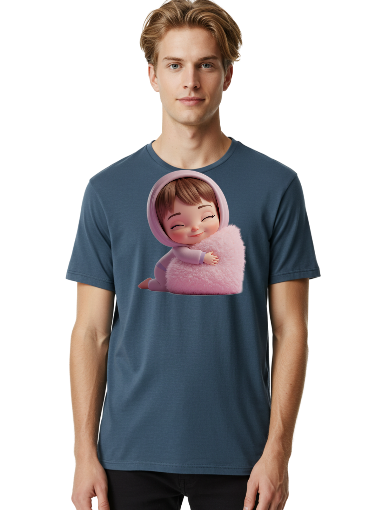 Sleeping-Baby-1 Men'S Graphic Tee, 100% Cotton, Comfortable Casual Summer Wear, Machine Washable, Vintage Camera, Old Camera, Antique Camera, Black Camera, Classic Photography, Photography Equipment, Nostalgic Device, Film Camera, Camera Art Bal329