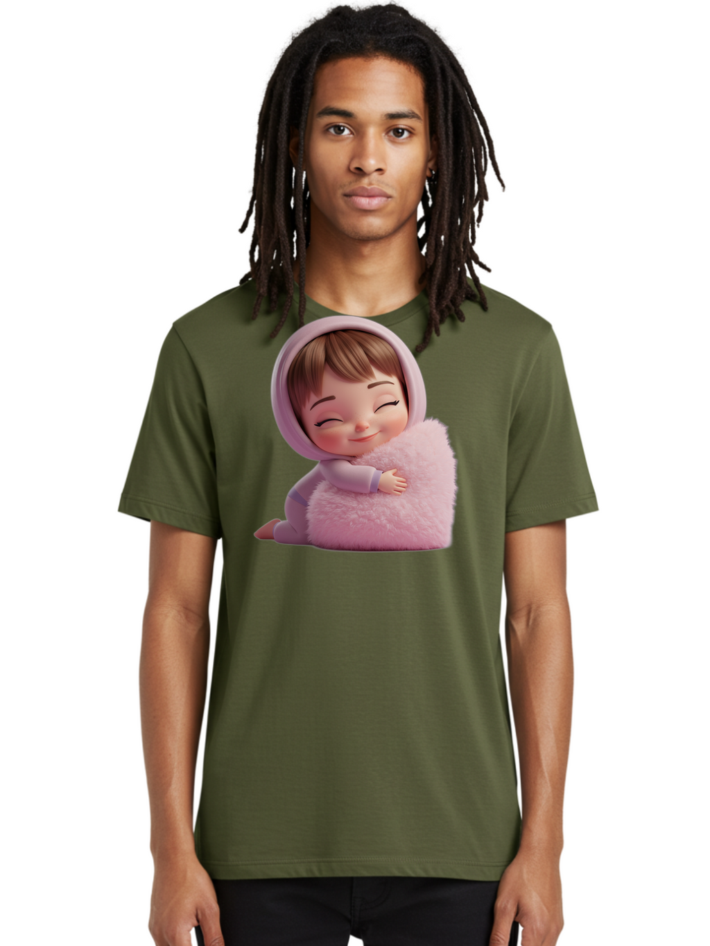 Sleeping-Baby-1 Men'S Graphic Tee, 100% Cotton, Comfortable Casual Summer Wear, Machine Washable, Vintage Camera, Old Camera, Antique Camera, Black Camera, Classic Photography, Photography Equipment, Nostalgic Device, Film Camera, Camera Art Bal329