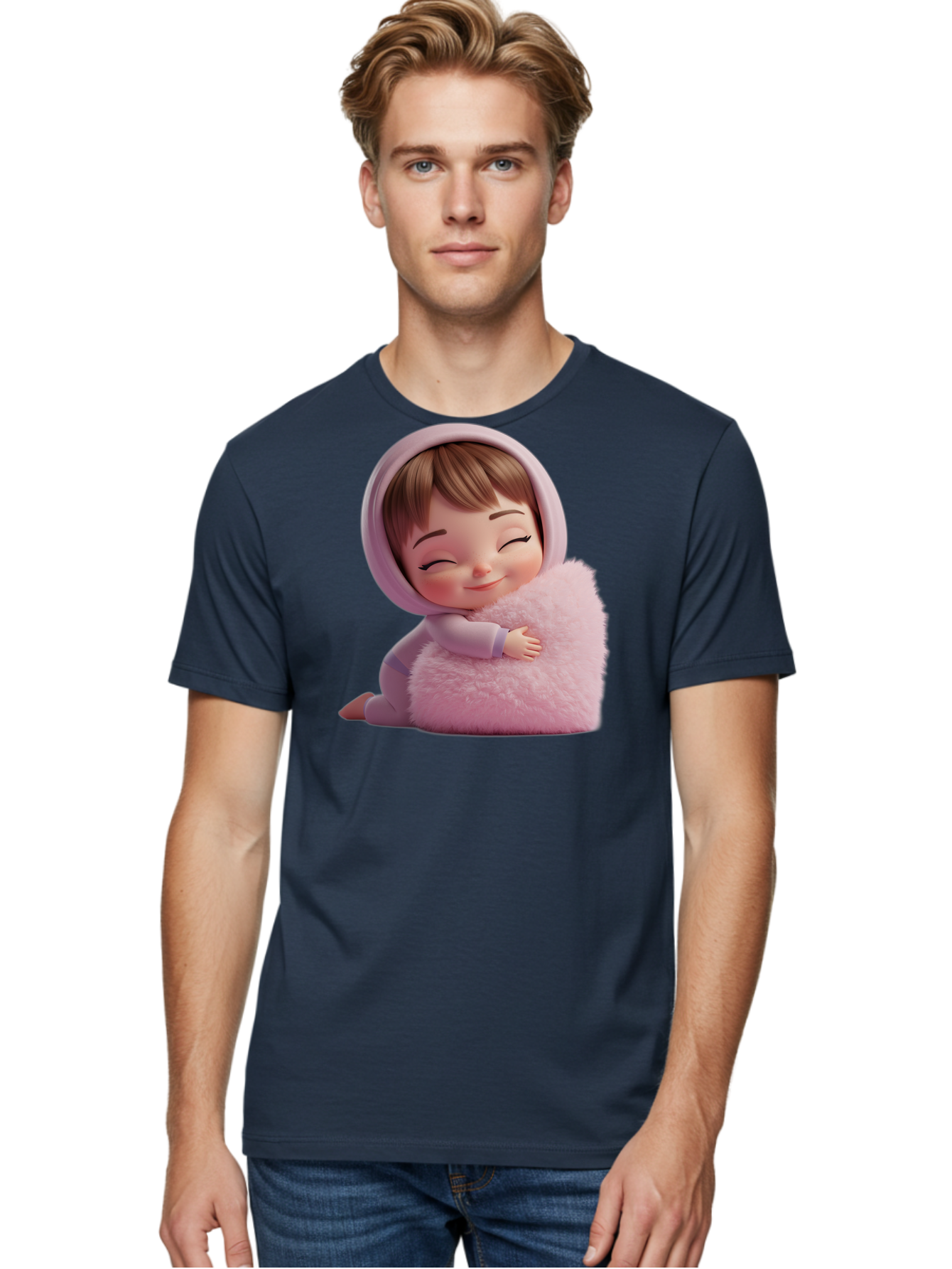 Sleeping-Baby-1 Men'S Graphic Tee, 100% Cotton, Comfortable Casual Summer Wear, Machine Washable, Vintage Camera, Old Camera, Antique Camera, Black Camera, Classic Photography, Photography Equipment, Nostalgic Device, Film Camera, Camera Art Bal329