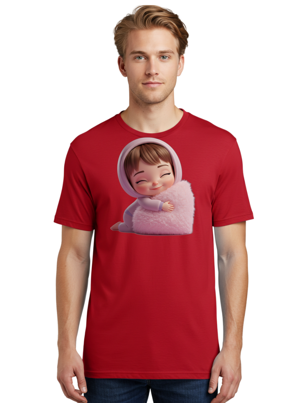 Sleeping-Baby-1 Men'S Graphic Tee, 100% Cotton, Comfortable Casual Summer Wear, Machine Washable, Vintage Camera, Old Camera, Antique Camera, Black Camera, Classic Photography, Photography Equipment, Nostalgic Device, Film Camera, Camera Art Bal329
