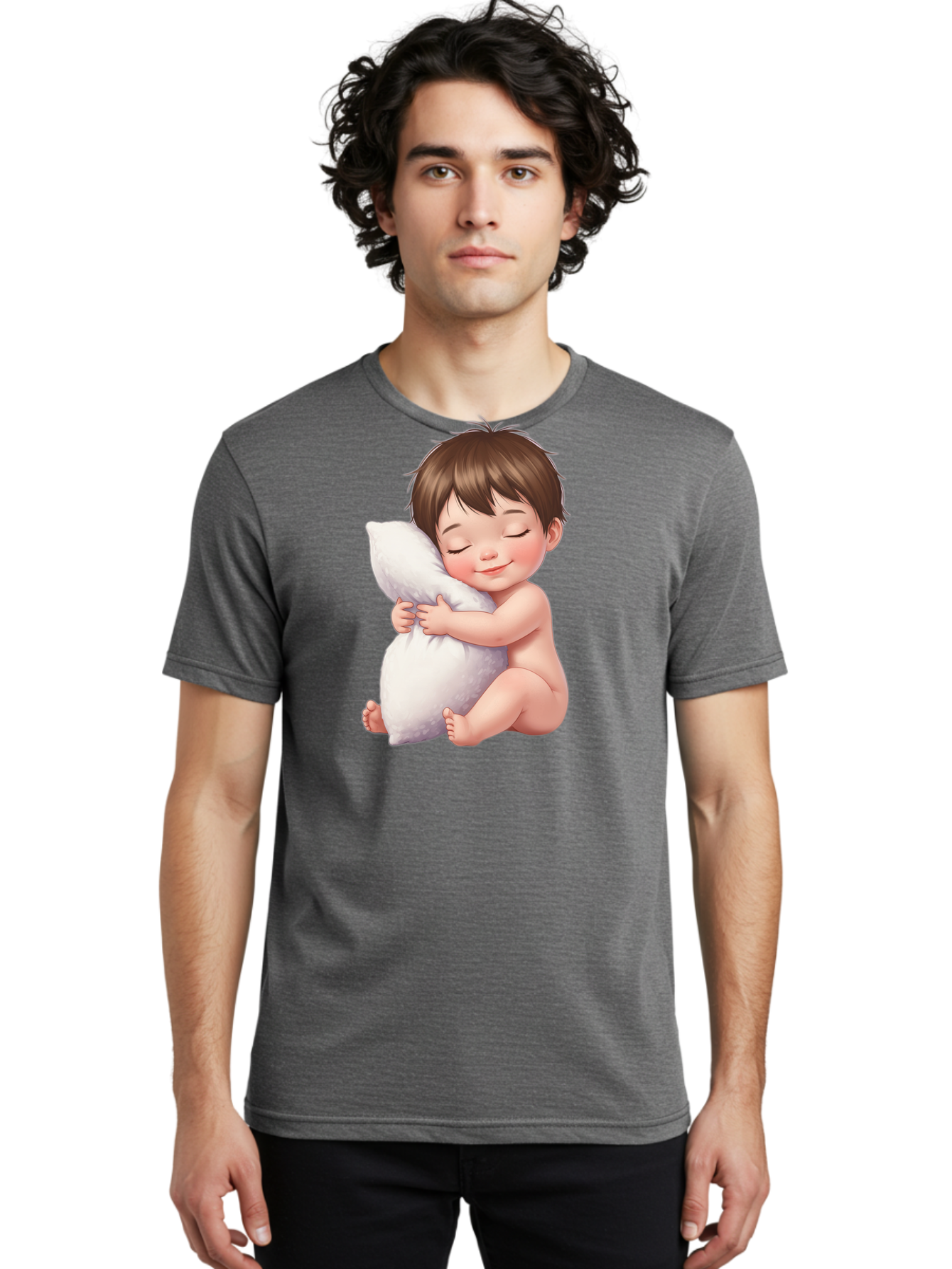 Sleeping-Baby Men'S Graphic Tee, 100% Cotton, Comfortable Casual Summer Wear, Machine Washable, Vintage Camera, Old Camera, Antique Camera, Black Camera, Classic Photography, Photography Equipment, Nostalgic Device, Film Camera, Camera Art Bal332