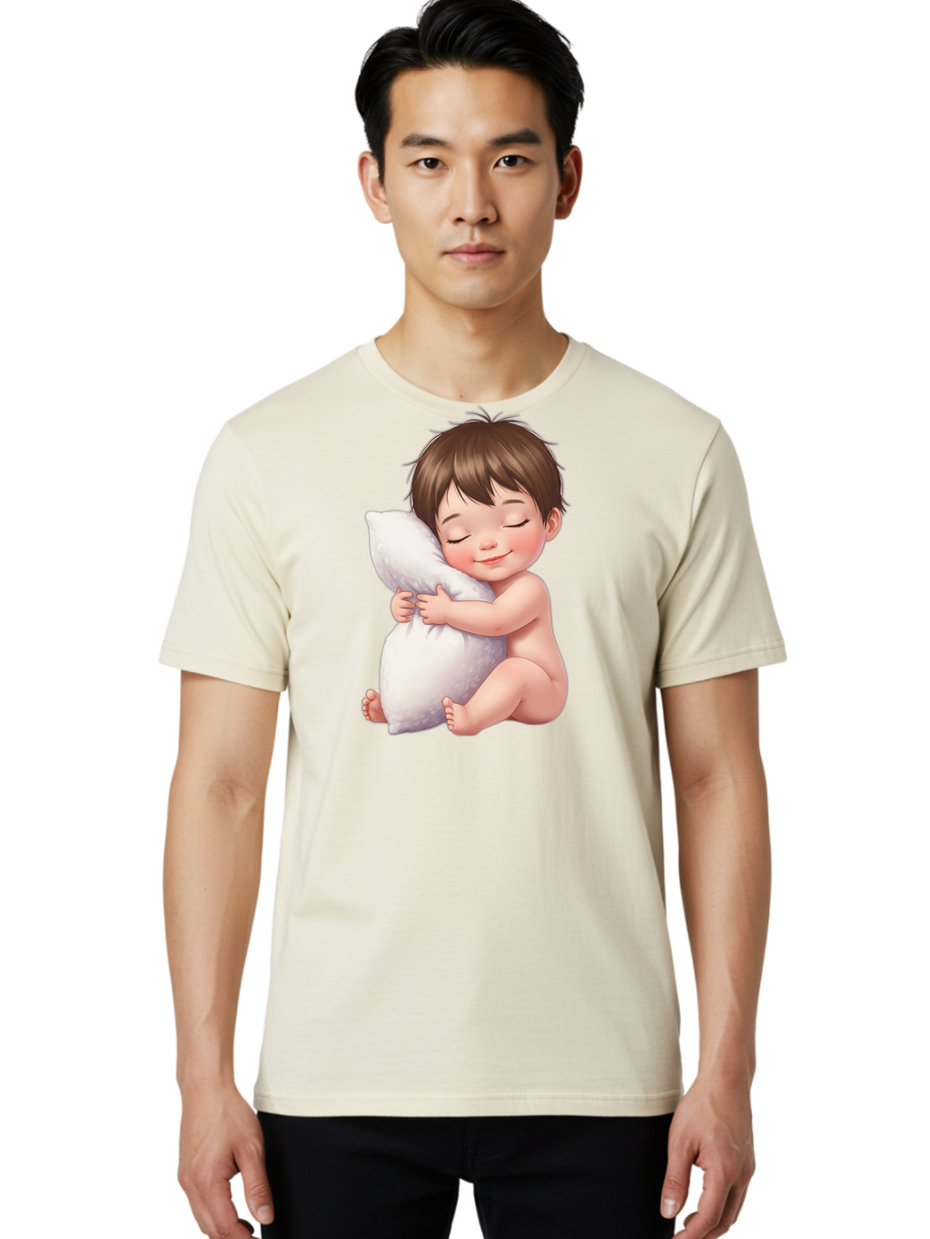 Sleeping-Baby Men'S Graphic Tee, 100% Cotton, Comfortable Casual Summer Wear, Machine Washable, Vintage Camera, Old Camera, Antique Camera, Black Camera, Classic Photography, Photography Equipment, Nostalgic Device, Film Camera, Camera Art Bal332