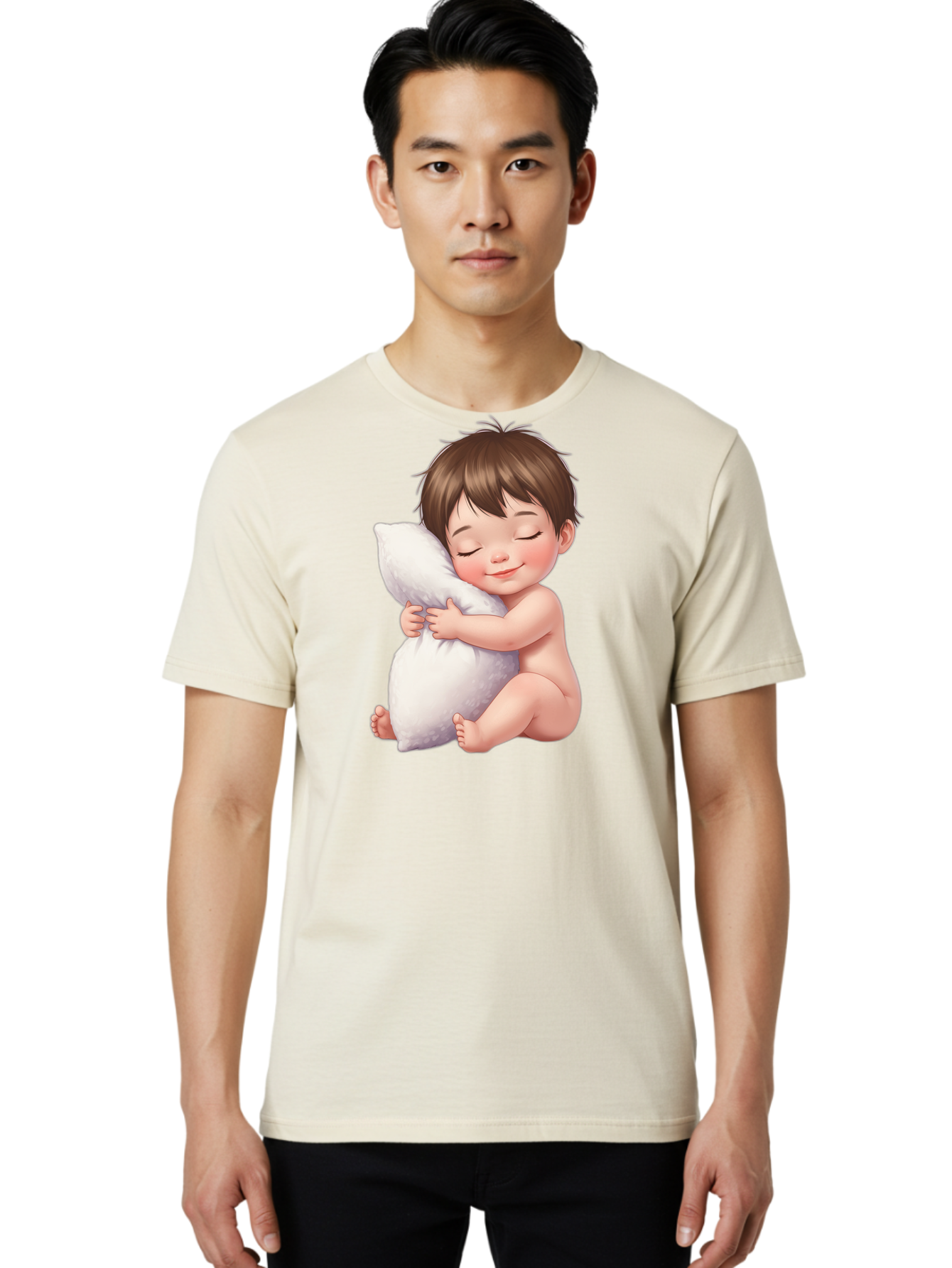 Sleeping-Baby Men'S Graphic Tee, 100% Cotton, Comfortable Casual Summer Wear, Machine Washable, Vintage Camera, Old Camera, Antique Camera, Black Camera, Classic Photography, Photography Equipment, Nostalgic Device, Film Camera, Camera Art Bal332
