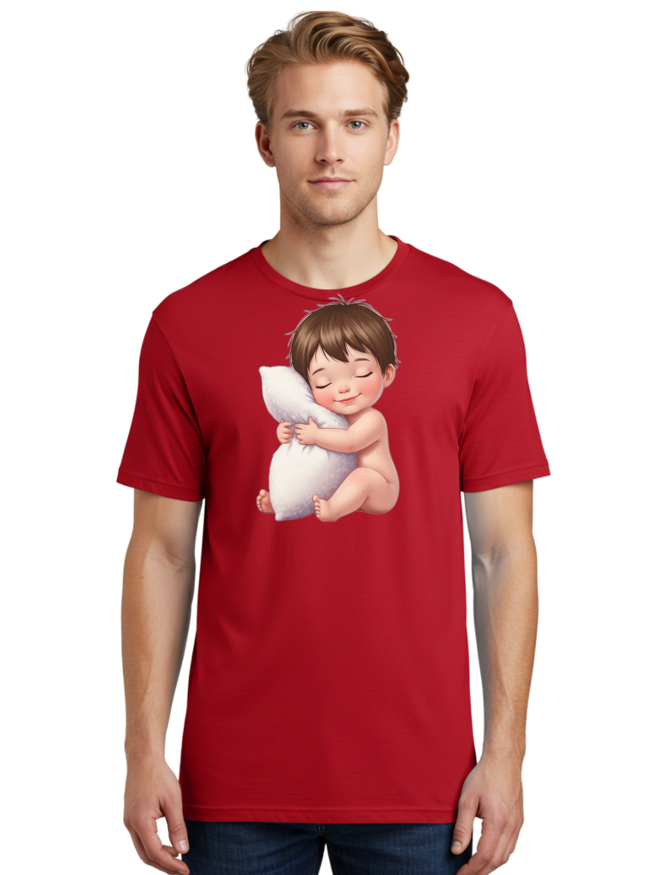 Sleeping-Baby Men'S Graphic Tee, 100% Cotton, Comfortable Casual Summer Wear, Machine Washable, Vintage Camera, Old Camera, Antique Camera, Black Camera, Classic Photography, Photography Equipment, Nostalgic Device, Film Camera, Camera Art Bal332