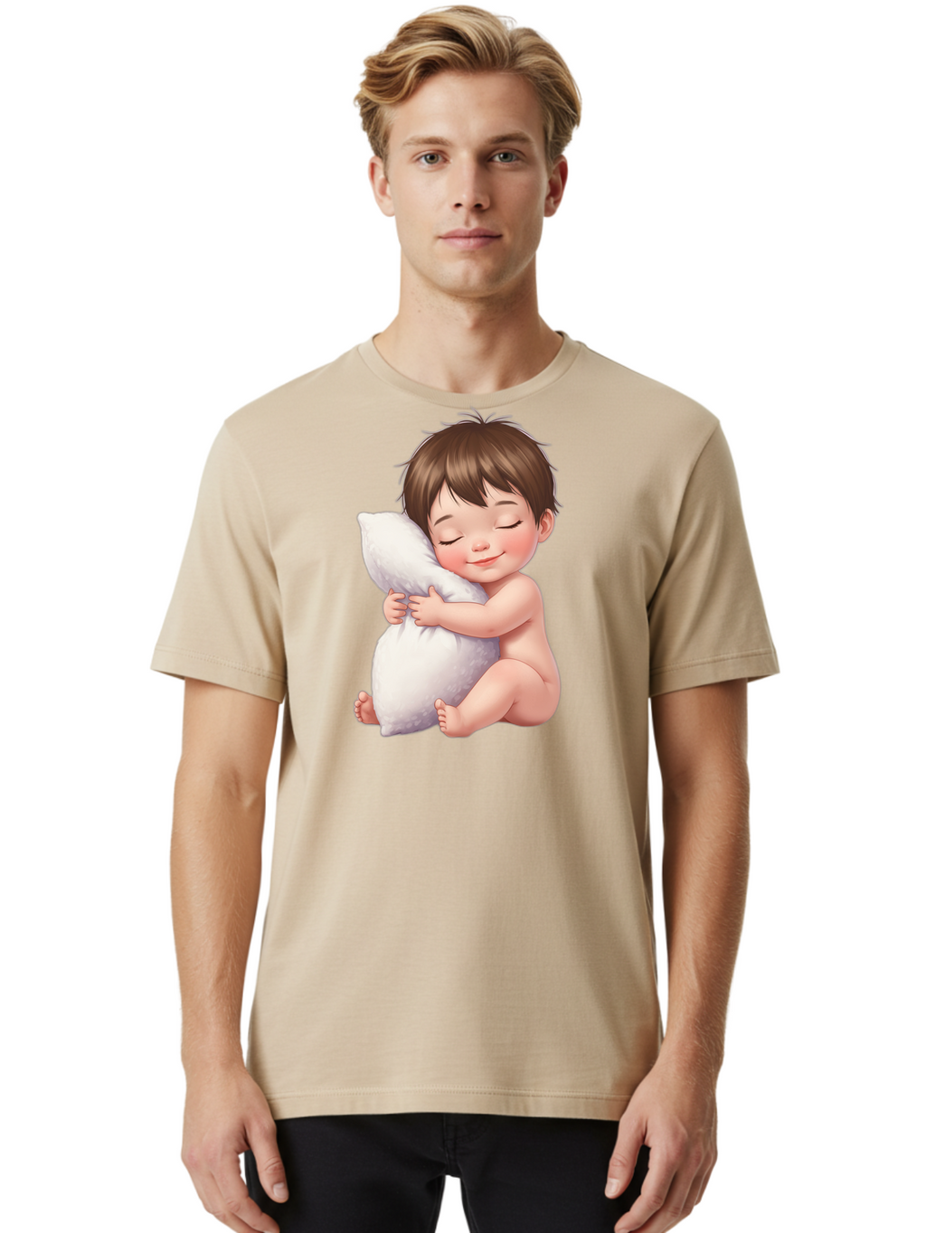 Sleeping-Baby Men'S Graphic Tee, 100% Cotton, Comfortable Casual Summer Wear, Machine Washable, Vintage Camera, Old Camera, Antique Camera, Black Camera, Classic Photography, Photography Equipment, Nostalgic Device, Film Camera, Camera Art Bal332