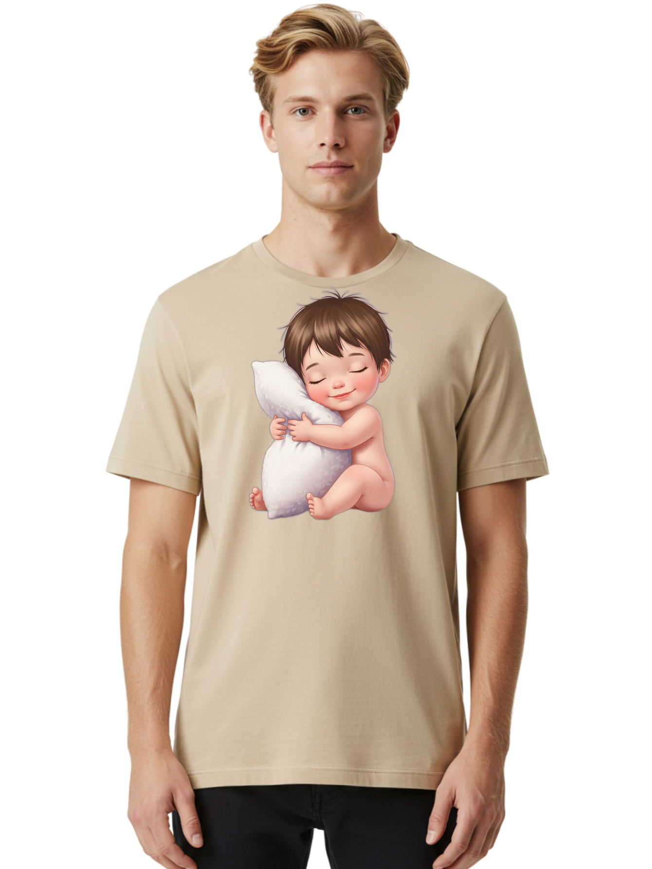 Sleeping-Baby Men'S Graphic Tee, 100% Cotton, Comfortable Casual Summer Wear, Machine Washable, Vintage Camera, Old Camera, Antique Camera, Black Camera, Classic Photography, Photography Equipment, Nostalgic Device, Film Camera, Camera Art Bal332