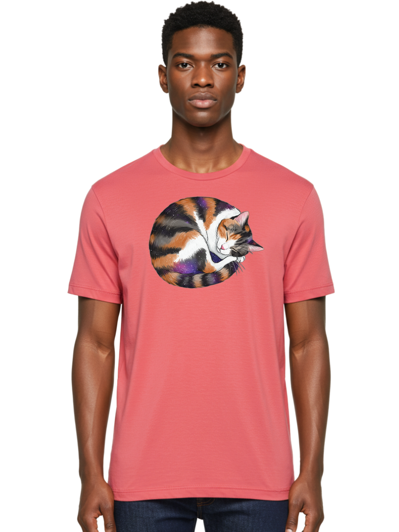 Sleeping-Calico-Cat Men'S Graphic Tee, 100% Cotton, Comfortable Casual Summer Wear, Machine Washable, Vintage Camera, Old Camera, Antique Camera, Black Camera, Classic Photography, Photography Equipment, Nostalgic Device, Film Camera, Bal335