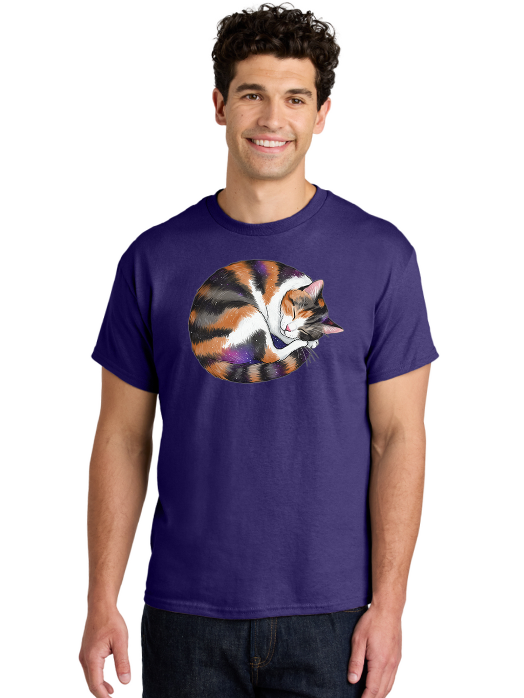Sleeping-Calico-Cat Men'S Graphic Tee, 100% Cotton, Comfortable Casual Summer Wear, Machine Washable, Vintage Camera, Old Camera, Antique Camera, Black Camera, Classic Photography, Photography Equipment, Nostalgic Device, Film Camera, Bal335