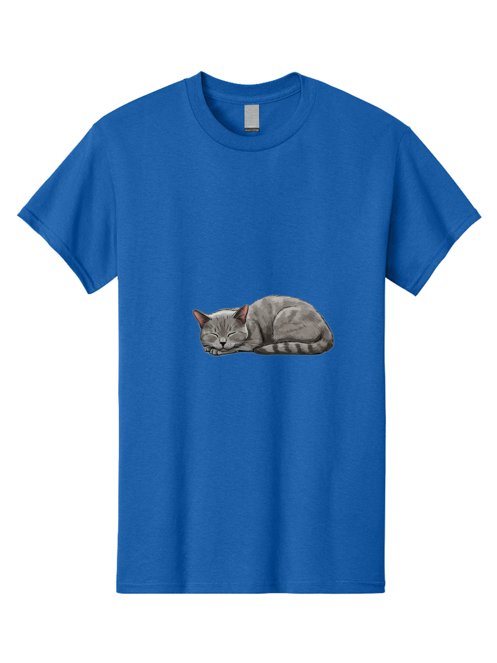 Sleeping-Cat-1 Men'S Graphic Tee, 100% Cotton, Comfortable Casual Summer Wear, Machine Washable, Vintage Camera, Old Camera, Antique Camera, Black Camera, Classic Photography, Photography Equipment, Nostalgic Device, Film Camera, Camera Art Bal336