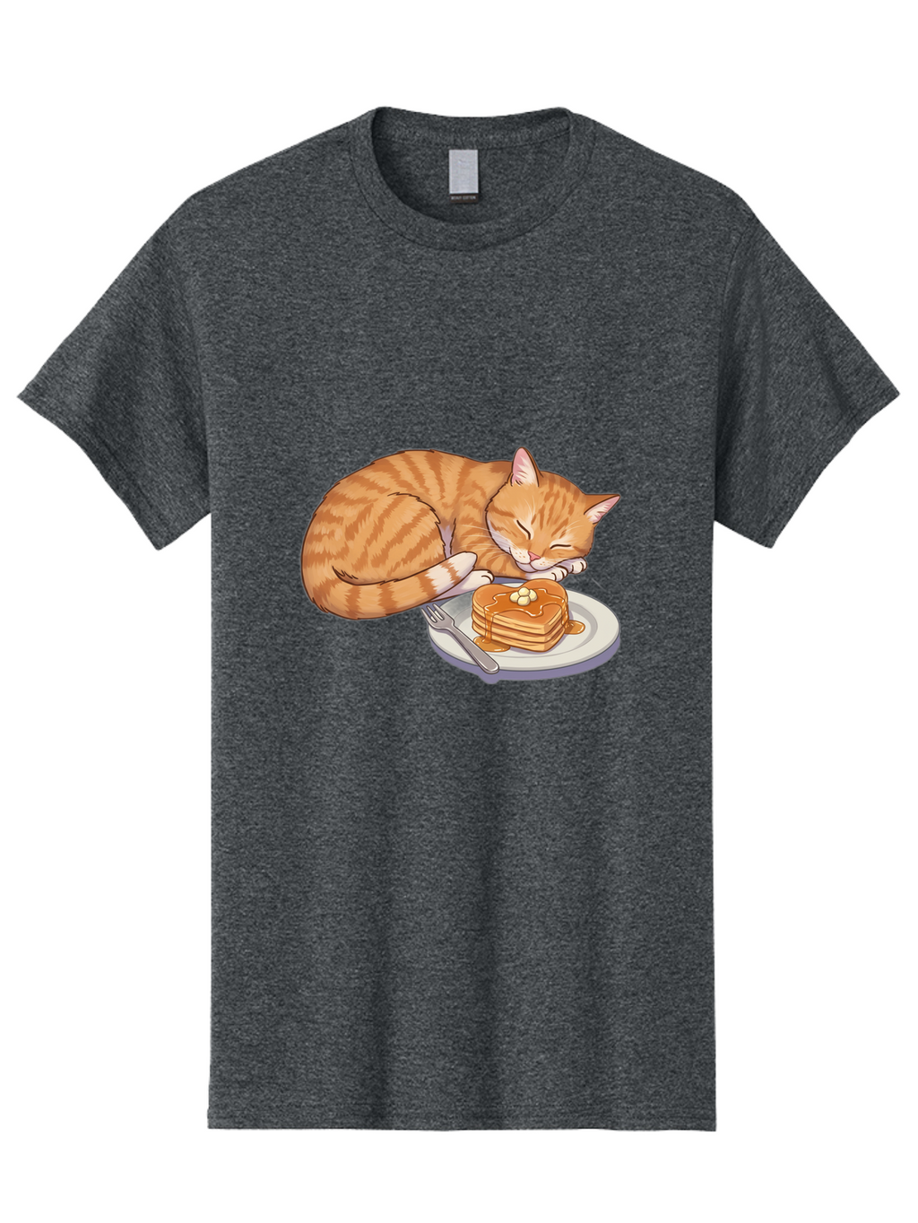 Sleeping-Cat-With-Pancakes Men'S Graphic Tee, 100% Cotton, Comfortable Casual Summer Wear, Machine Washable, Vintage Camera, Old Camera, Antique Camera, Black Camera, Classic Photography, Photography Equipment, Nostalgic Device, Film Camera, Bal337