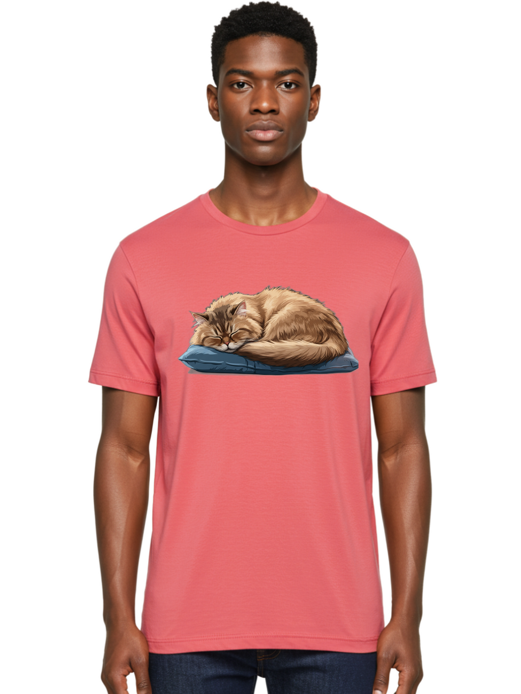 Sleeping-Cat Men'S Graphic Tee, 100% Cotton, Comfortable Casual Summer Wear, Machine Washable, Vintage Camera, Old Camera, Antique Camera, Black Camera, Classic Photography, Photography Equipment, Nostalgic Device, Film Camera, Camera Art Bal338