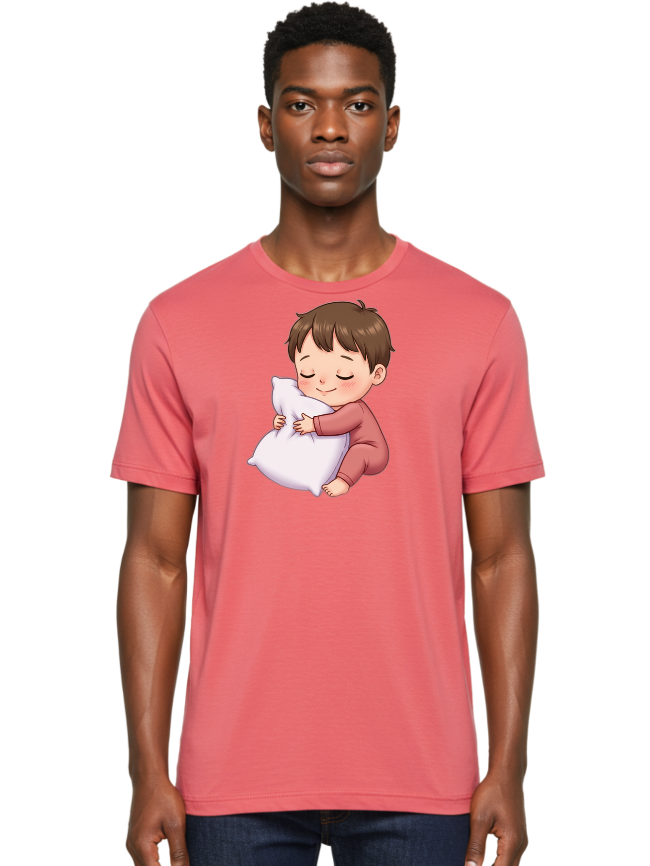 Sleeping-Child-1 Men'S Graphic Tee, 100% Cotton, Comfortable Casual Summer Wear, Machine Washable, Vintage Camera, Old Camera, Antique Camera, Black Camera, Classic Photography, Photography Equipment, Nostalgic Device, Film Camera, Camera Art Bal339