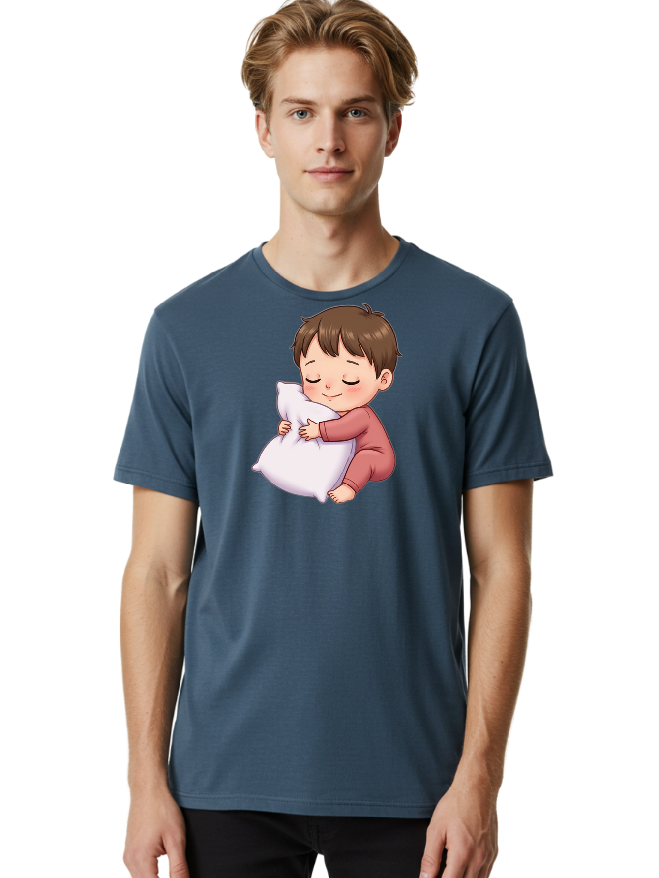Sleeping-Child-1 Men'S Graphic Tee, 100% Cotton, Comfortable Casual Summer Wear, Machine Washable, Vintage Camera, Old Camera, Antique Camera, Black Camera, Classic Photography, Photography Equipment, Nostalgic Device, Film Camera, Camera Art Bal339