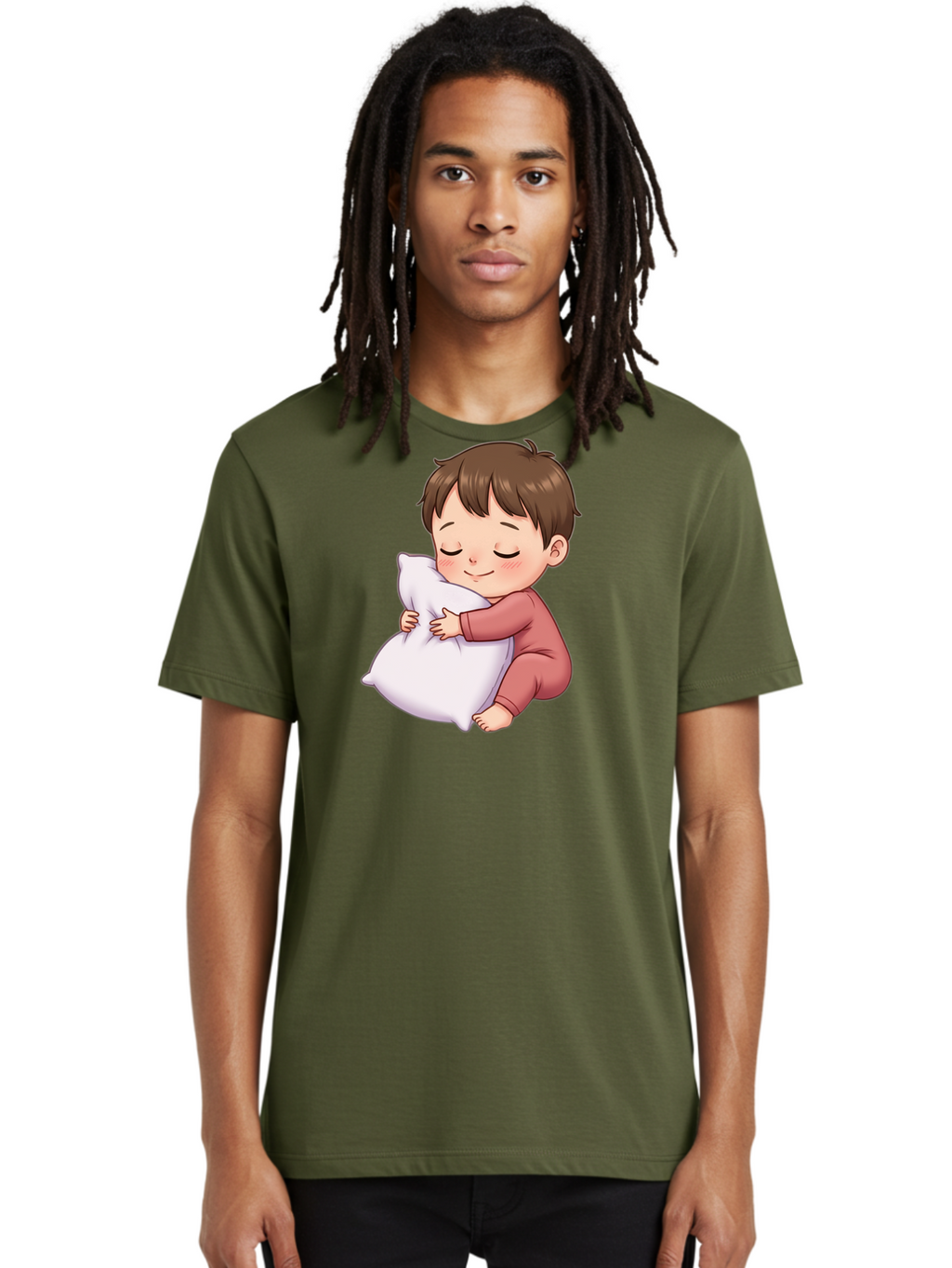 Sleeping-Child-1 Men'S Graphic Tee, 100% Cotton, Comfortable Casual Summer Wear, Machine Washable, Vintage Camera, Old Camera, Antique Camera, Black Camera, Classic Photography, Photography Equipment, Nostalgic Device, Film Camera, Camera Art Bal339