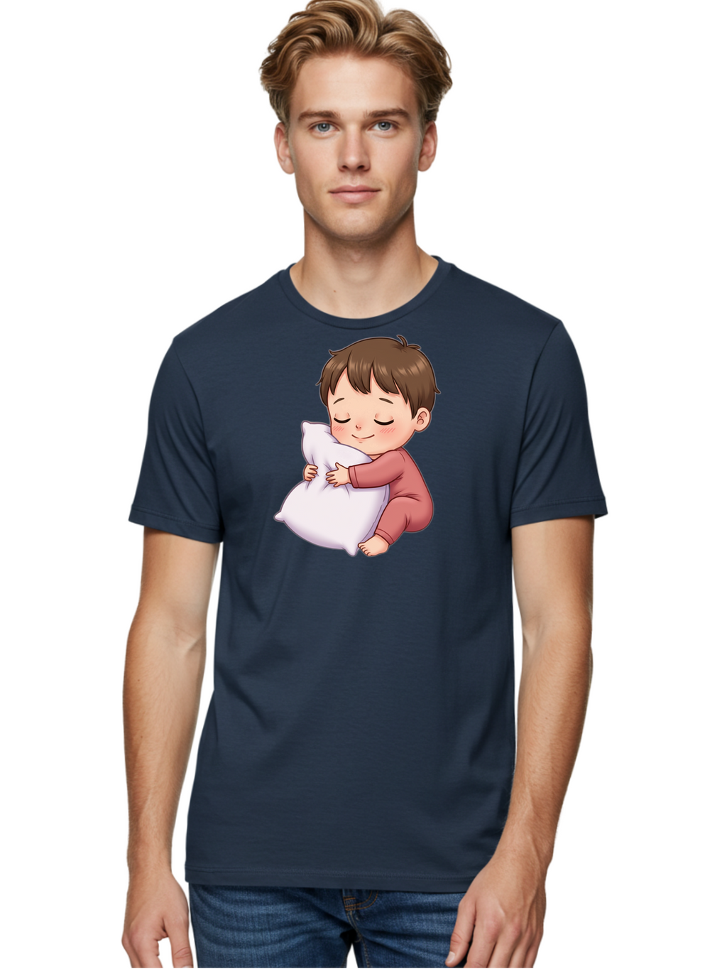 Sleeping-Child-1 Men'S Graphic Tee, 100% Cotton, Comfortable Casual Summer Wear, Machine Washable, Vintage Camera, Old Camera, Antique Camera, Black Camera, Classic Photography, Photography Equipment, Nostalgic Device, Film Camera, Camera Art Bal339
