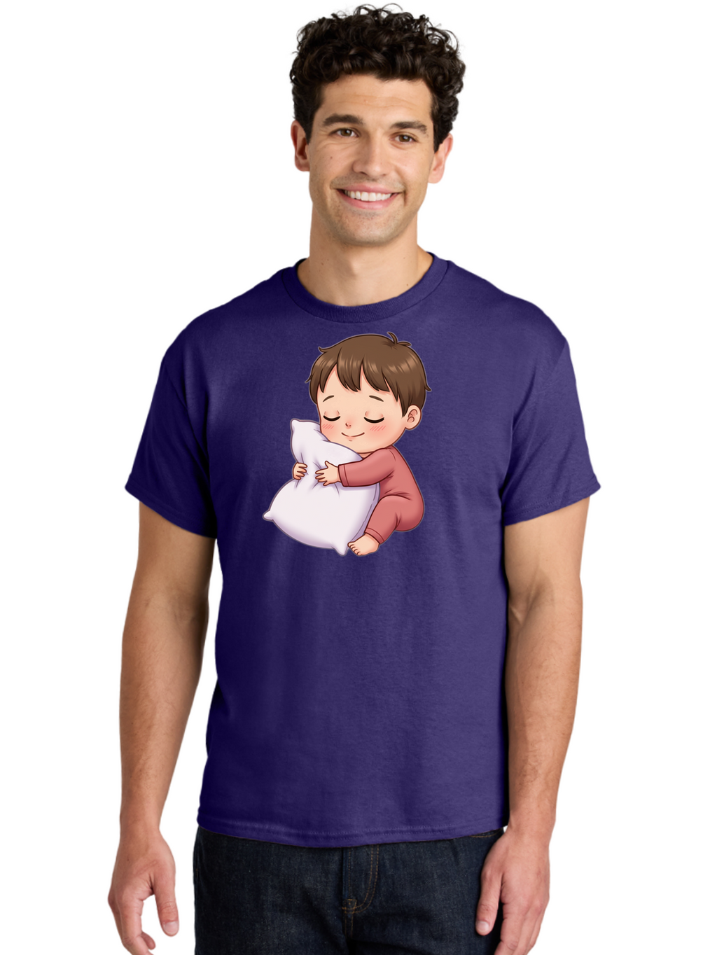 Sleeping-Child-1 Men'S Graphic Tee, 100% Cotton, Comfortable Casual Summer Wear, Machine Washable, Vintage Camera, Old Camera, Antique Camera, Black Camera, Classic Photography, Photography Equipment, Nostalgic Device, Film Camera, Camera Art Bal339