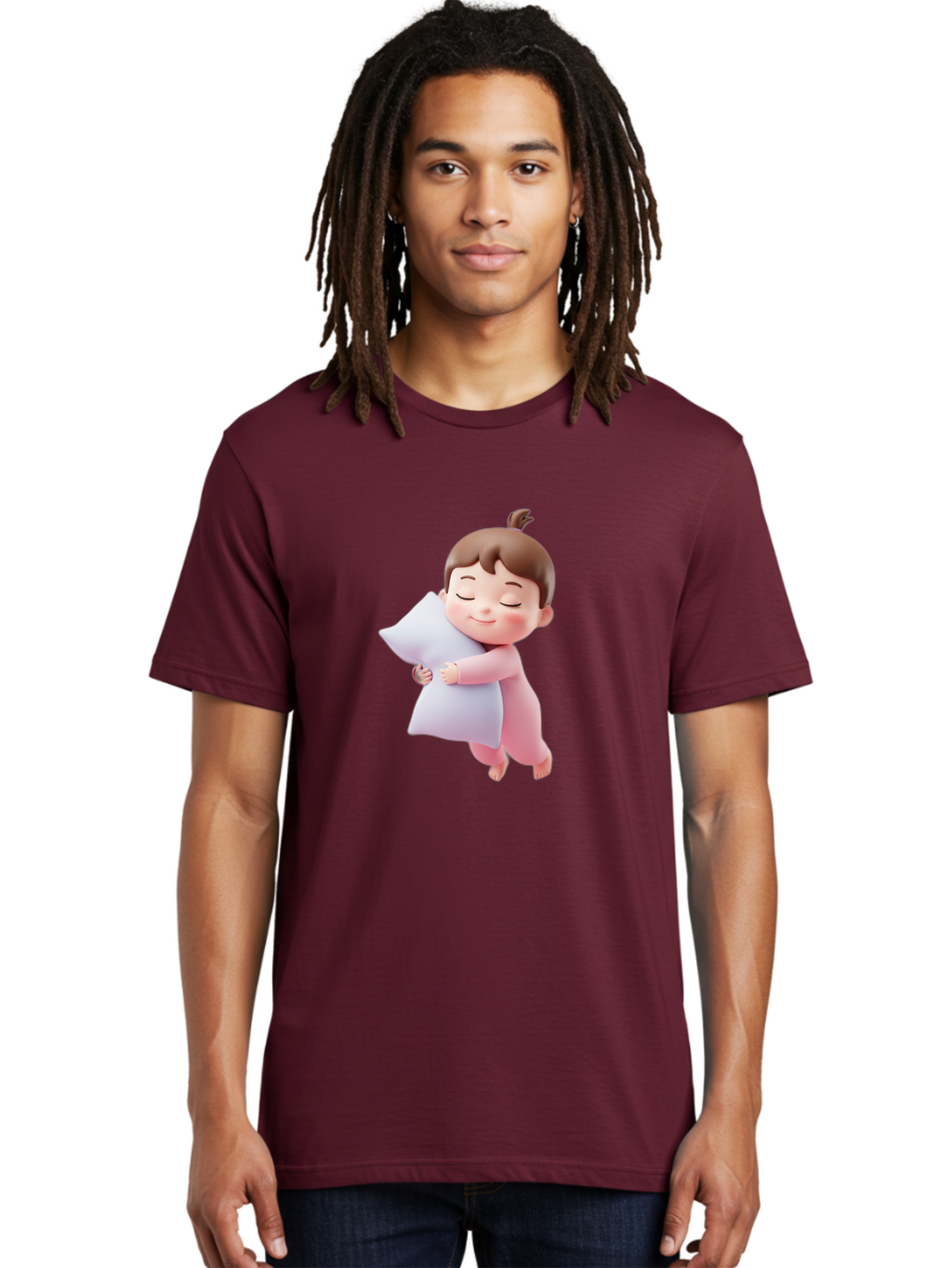 Sleeping-Child-3 Men'S Graphic Tee, 100% Cotton, Comfortable Casual Summer Wear, Machine Washable, Vintage Camera, Old Camera, Antique Camera, Black Camera, Classic Photography, Photography Equipment, Nostalgic Device, Film Camera, Camera Art Bal341