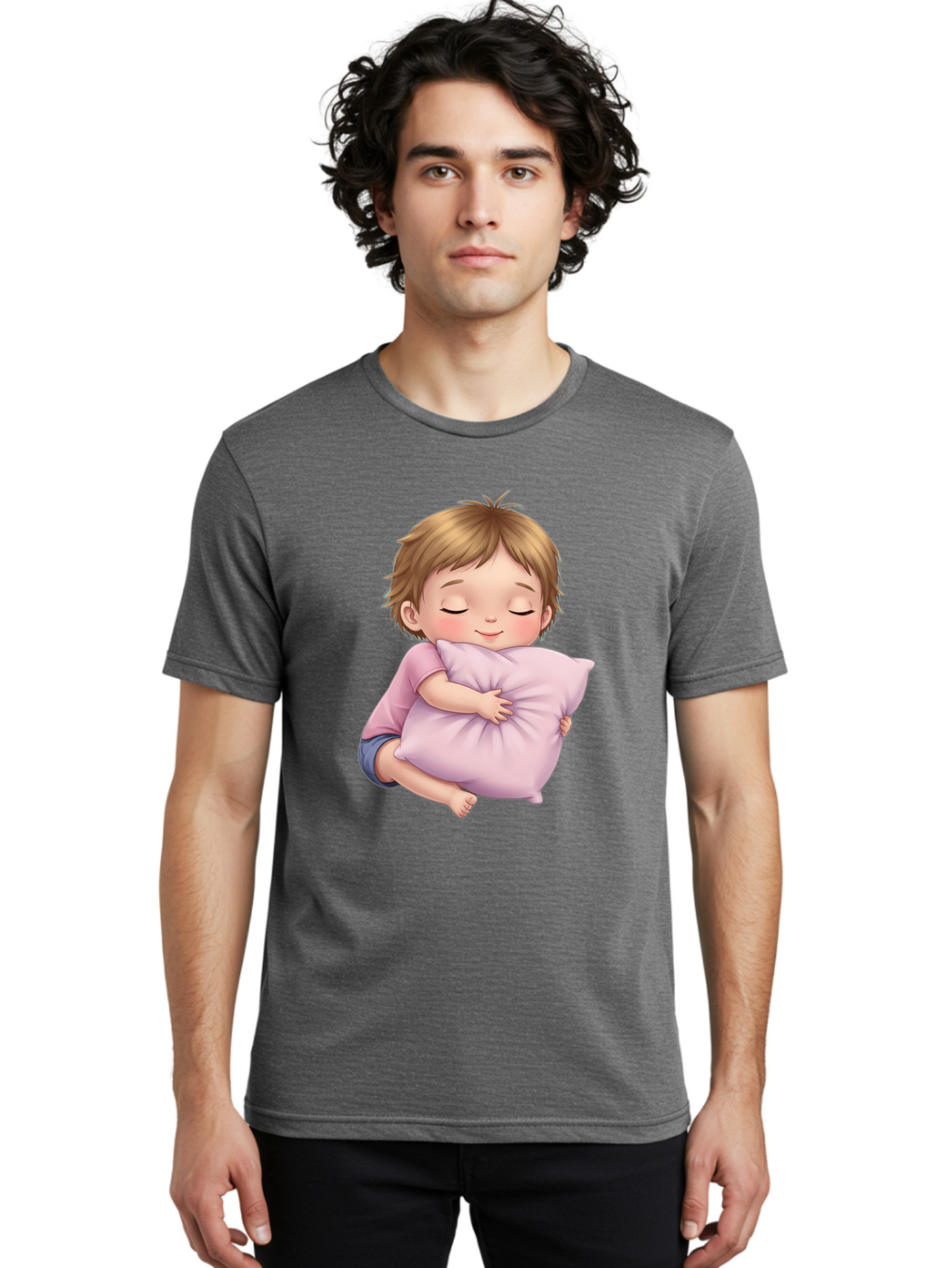 Sleeping-Child Men'S Graphic Tee, 100% Cotton, Comfortable Casual Summer Wear, Machine Washable, Vintage Camera, Old Camera, Antique Camera, Black Camera, Classic Photography, Photography Equipment, Nostalgic Device, Film Camera, Camera Art Bal342