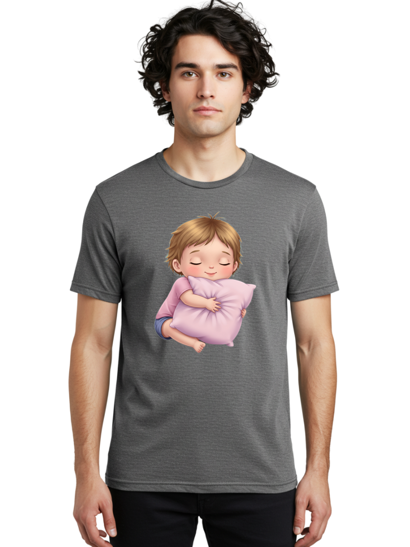 Sleeping-Child Men'S Graphic Tee, 100% Cotton, Comfortable Casual Summer Wear, Machine Washable, Vintage Camera, Old Camera, Antique Camera, Black Camera, Classic Photography, Photography Equipment, Nostalgic Device, Film Camera, Camera Art Bal342