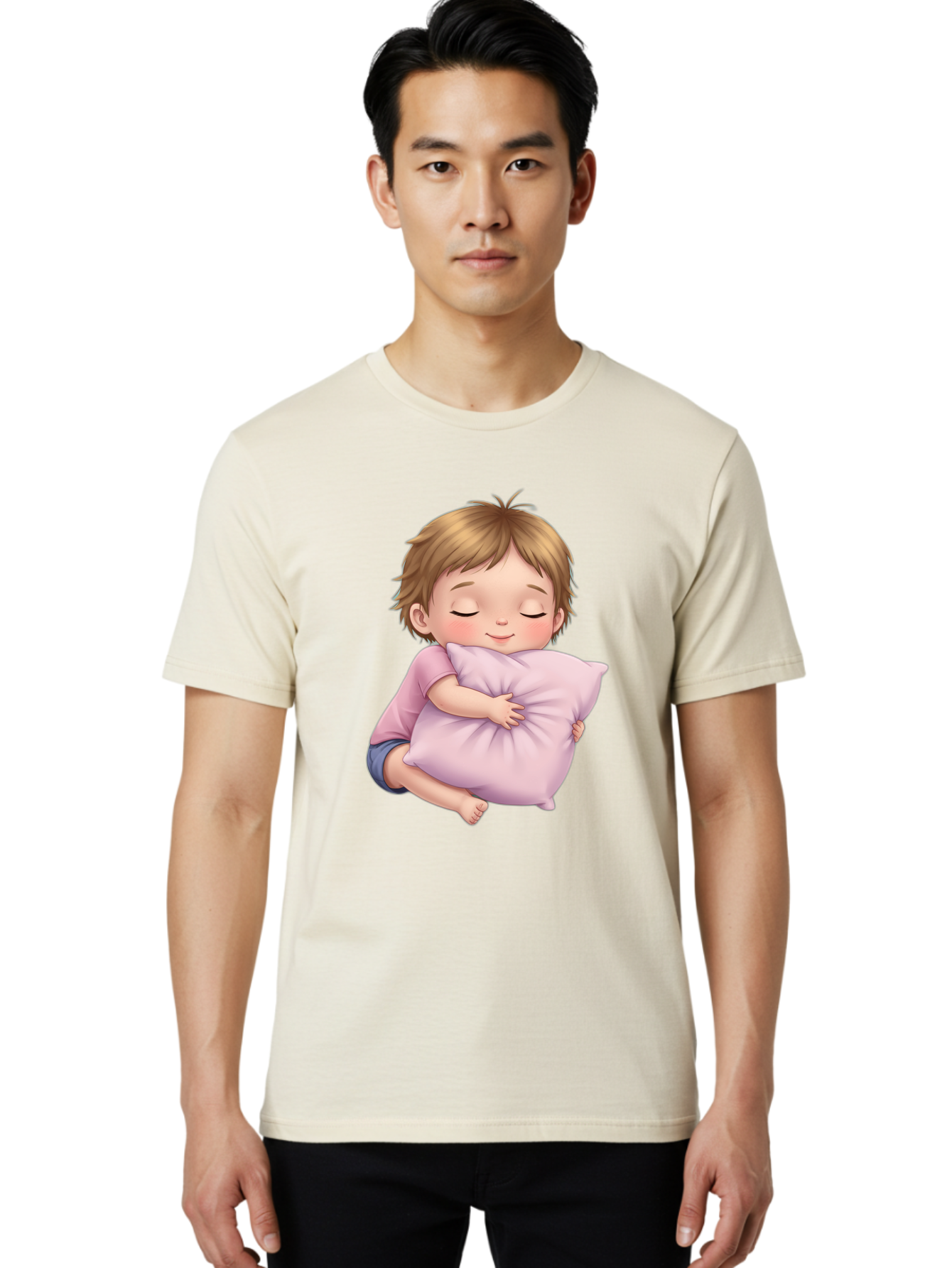 Sleeping-Child Men'S Graphic Tee, 100% Cotton, Comfortable Casual Summer Wear, Machine Washable, Vintage Camera, Old Camera, Antique Camera, Black Camera, Classic Photography, Photography Equipment, Nostalgic Device, Film Camera, Camera Art Bal342