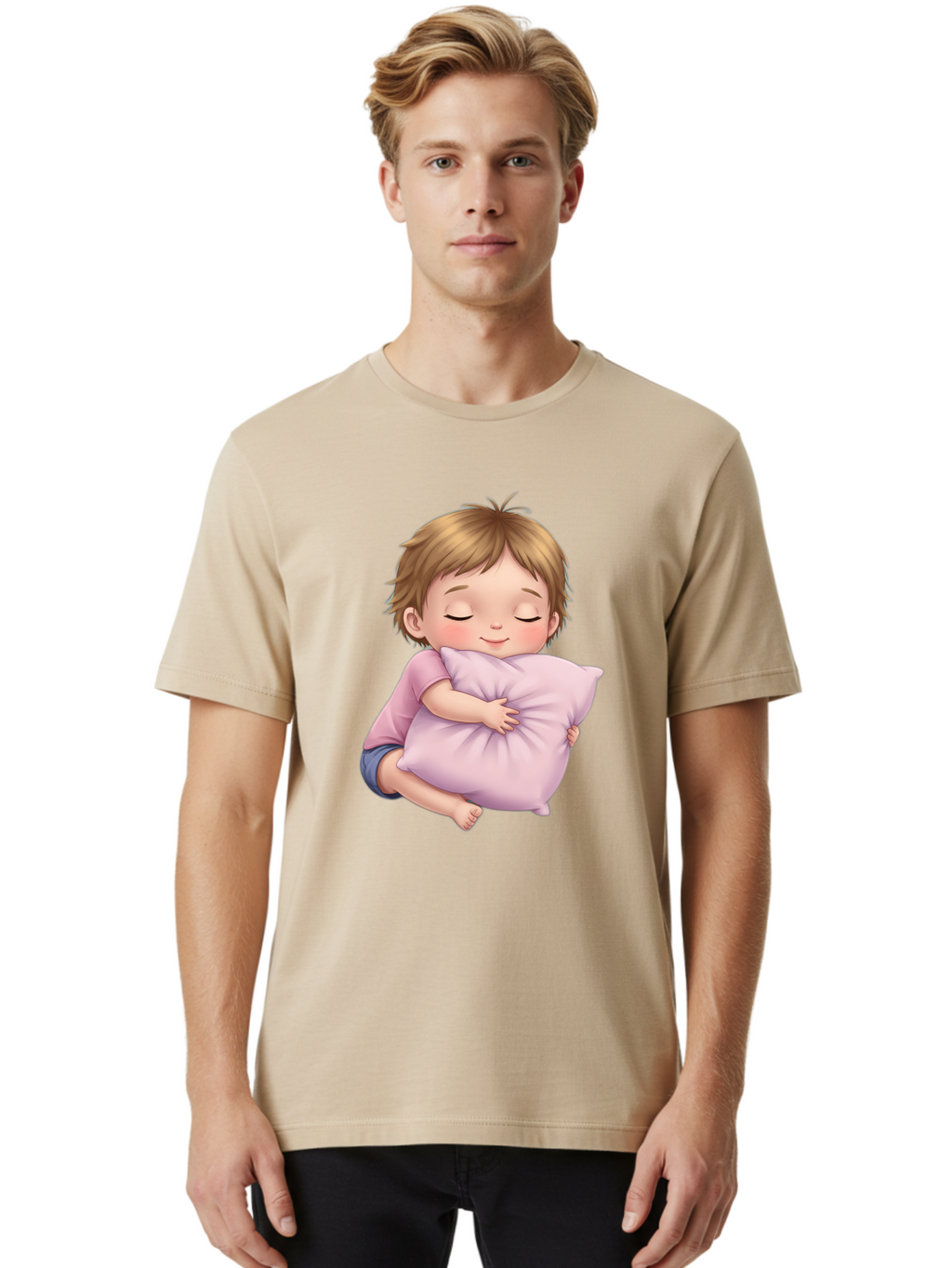 Sleeping-Child Men'S Graphic Tee, 100% Cotton, Comfortable Casual Summer Wear, Machine Washable, Vintage Camera, Old Camera, Antique Camera, Black Camera, Classic Photography, Photography Equipment, Nostalgic Device, Film Camera, Camera Art Bal342
