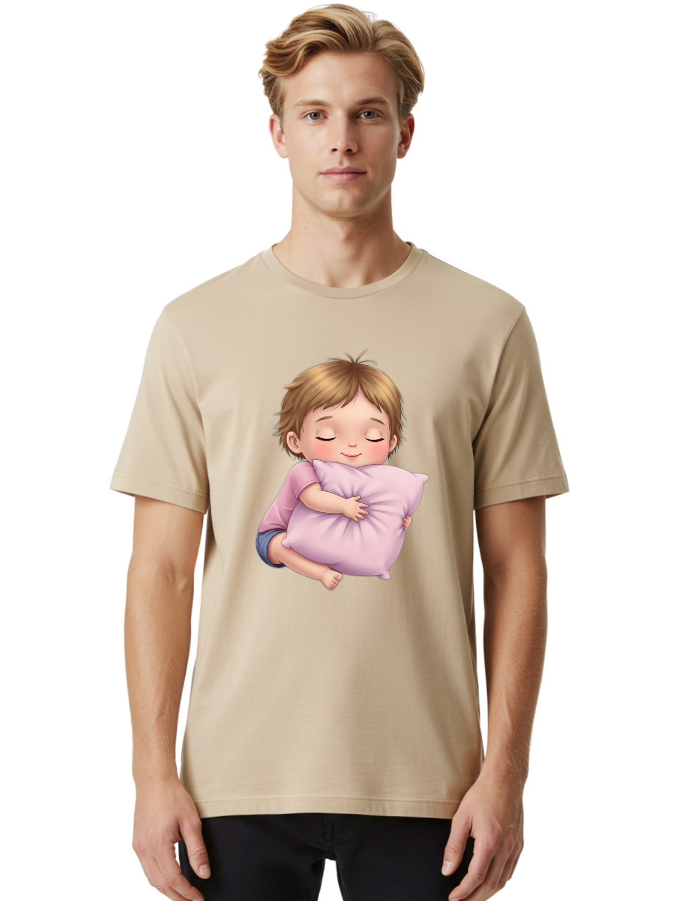 Sleeping-Child Men'S Graphic Tee, 100% Cotton, Comfortable Casual Summer Wear, Machine Washable, Vintage Camera, Old Camera, Antique Camera, Black Camera, Classic Photography, Photography Equipment, Nostalgic Device, Film Camera, Camera Art Bal342