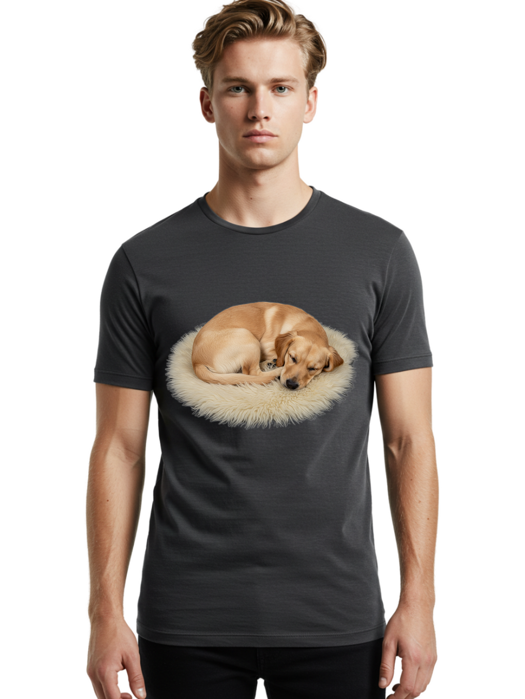 Sleeping-Dog Men'S Graphic Tee, 100% Cotton, Comfortable Casual Summer Wear, Machine Washable, Vintage Camera, Old Camera, Antique Camera, Black Camera, Classic Photography, Photography Equipment, Nostalgic Device, Film Camera, Camera Art Bal343