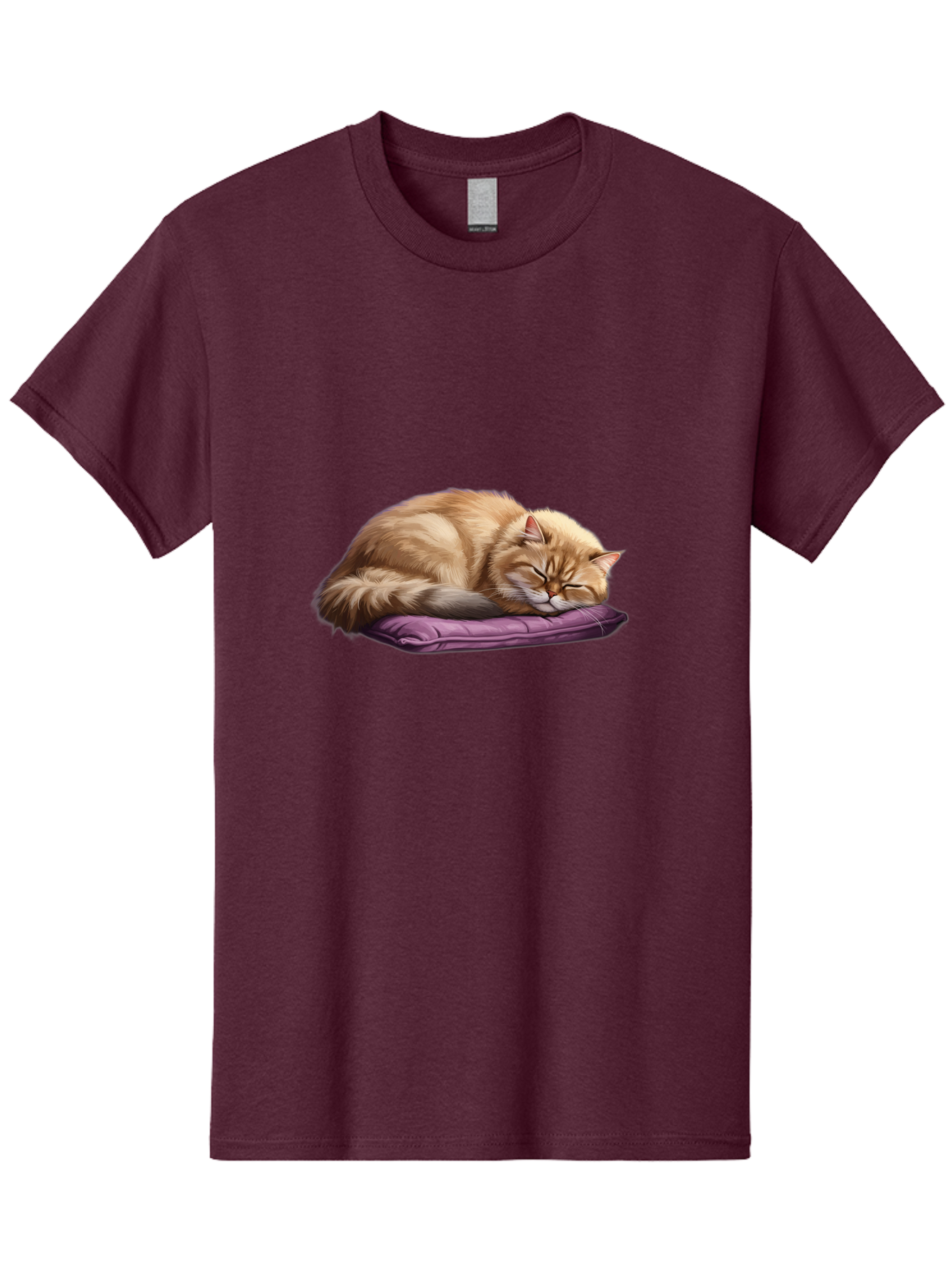 Sleeping-Orange-Cat-1 Men'S Graphic Tee, 100% Cotton, Comfortable Casual Summer Wear, Machine Washable, Vintage Camera, Old Camera, Antique Camera, Black Camera, Classic Photography, Photography Equipment, Nostalgic Device, Film Camera, Bal347